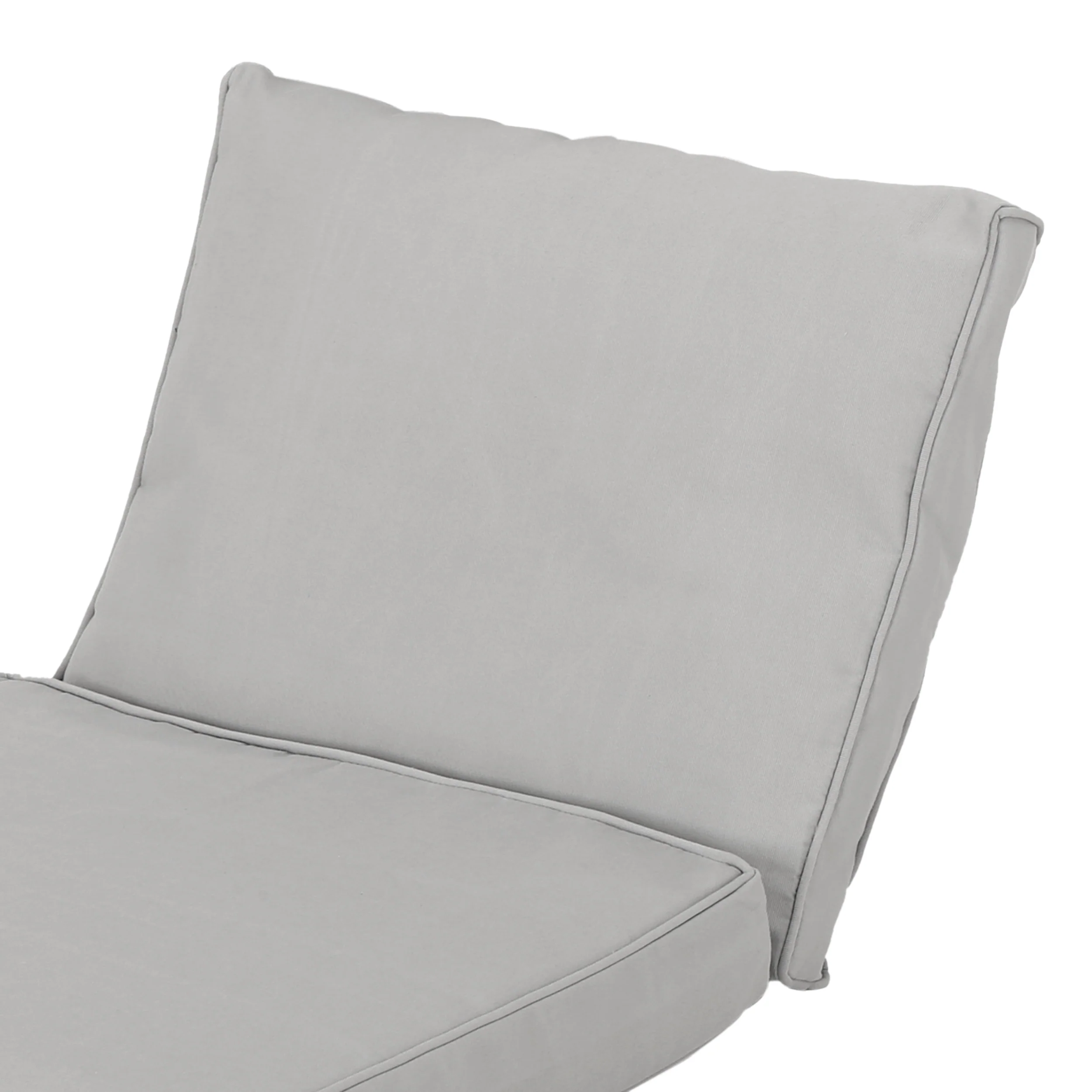 Atiyah Outdoor Water Resistant Fabric Loveseat Cushions with Piping - furnishings