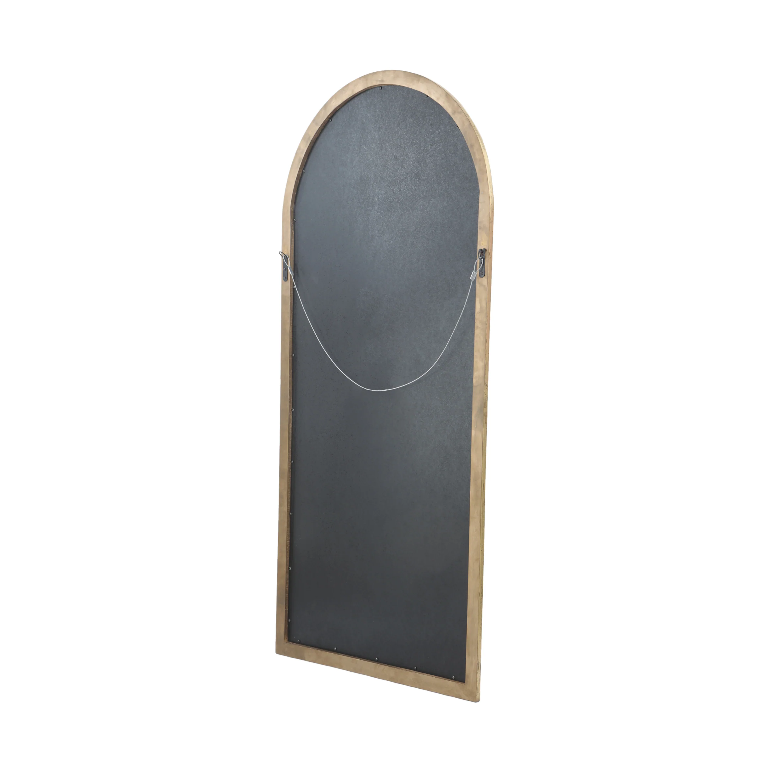 Selena Traditional Arched Windowpane Mirror - furnishings