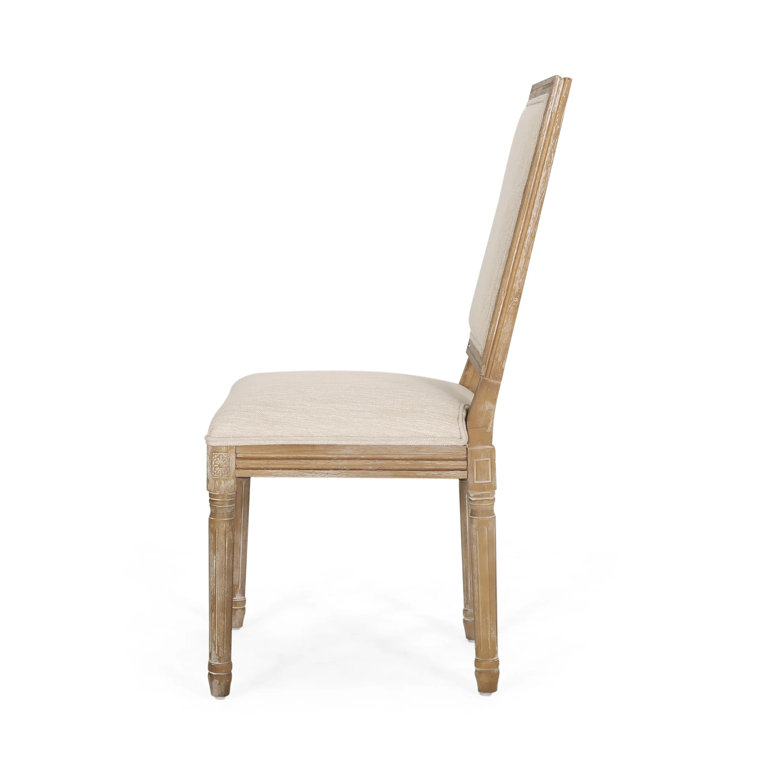 Amy French Country Wood Upholstered Dining Chair (Set of 6) - furnishings