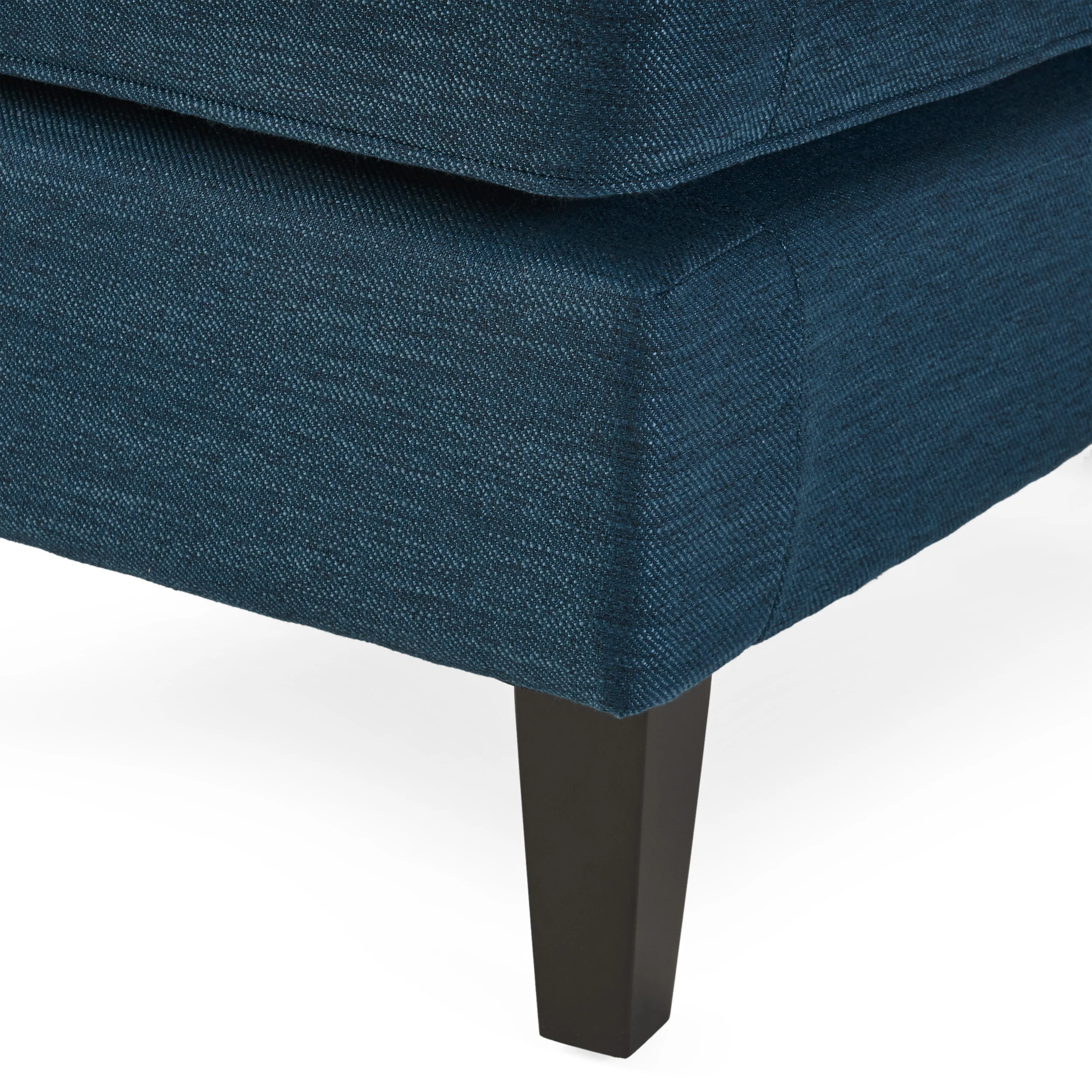 Grace Contemporary Fabric Chaise Sectional with Button Accents - furnishings