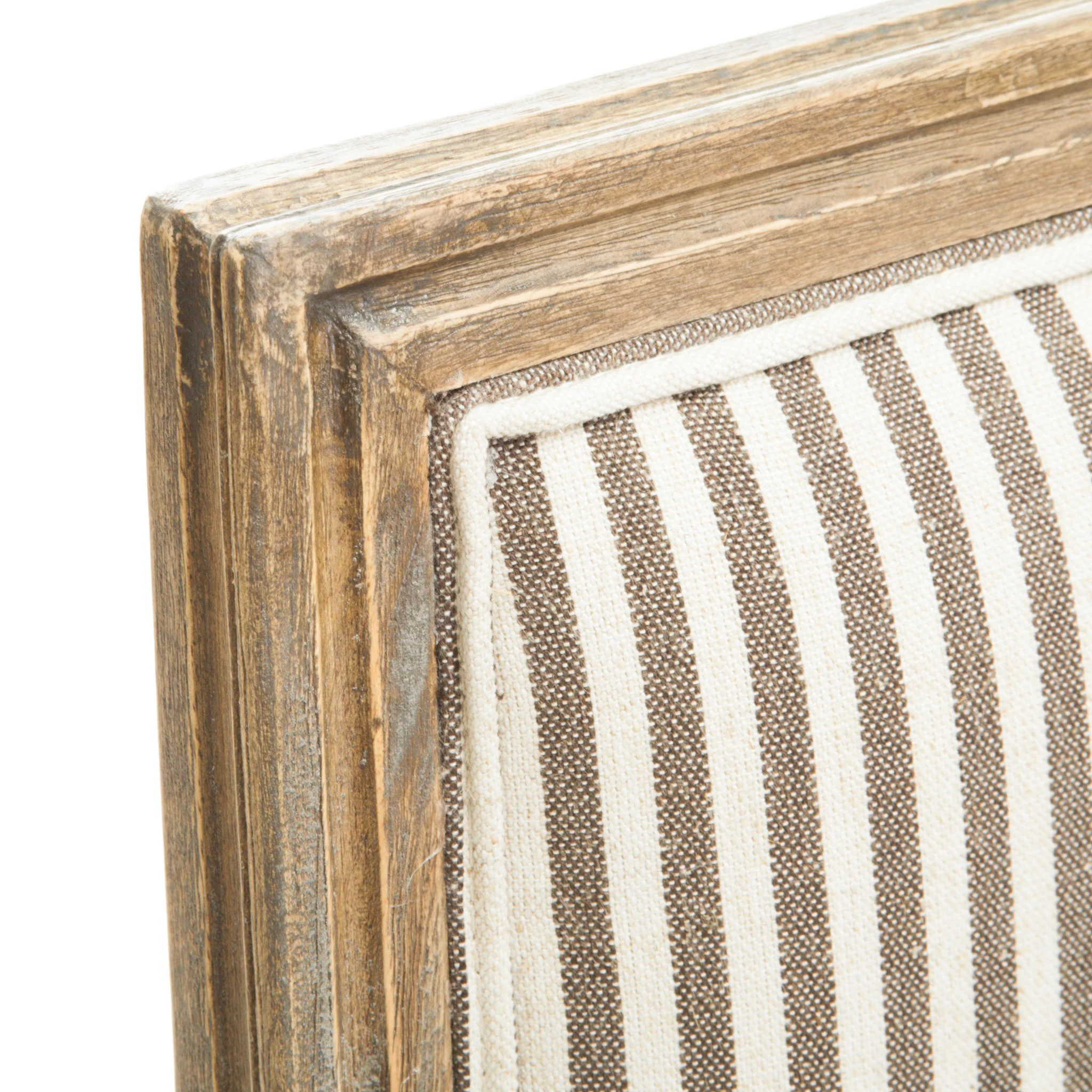 Martin Weathered Dark Coffee Stripe Dining Chairs (Set of 2) - furnishings