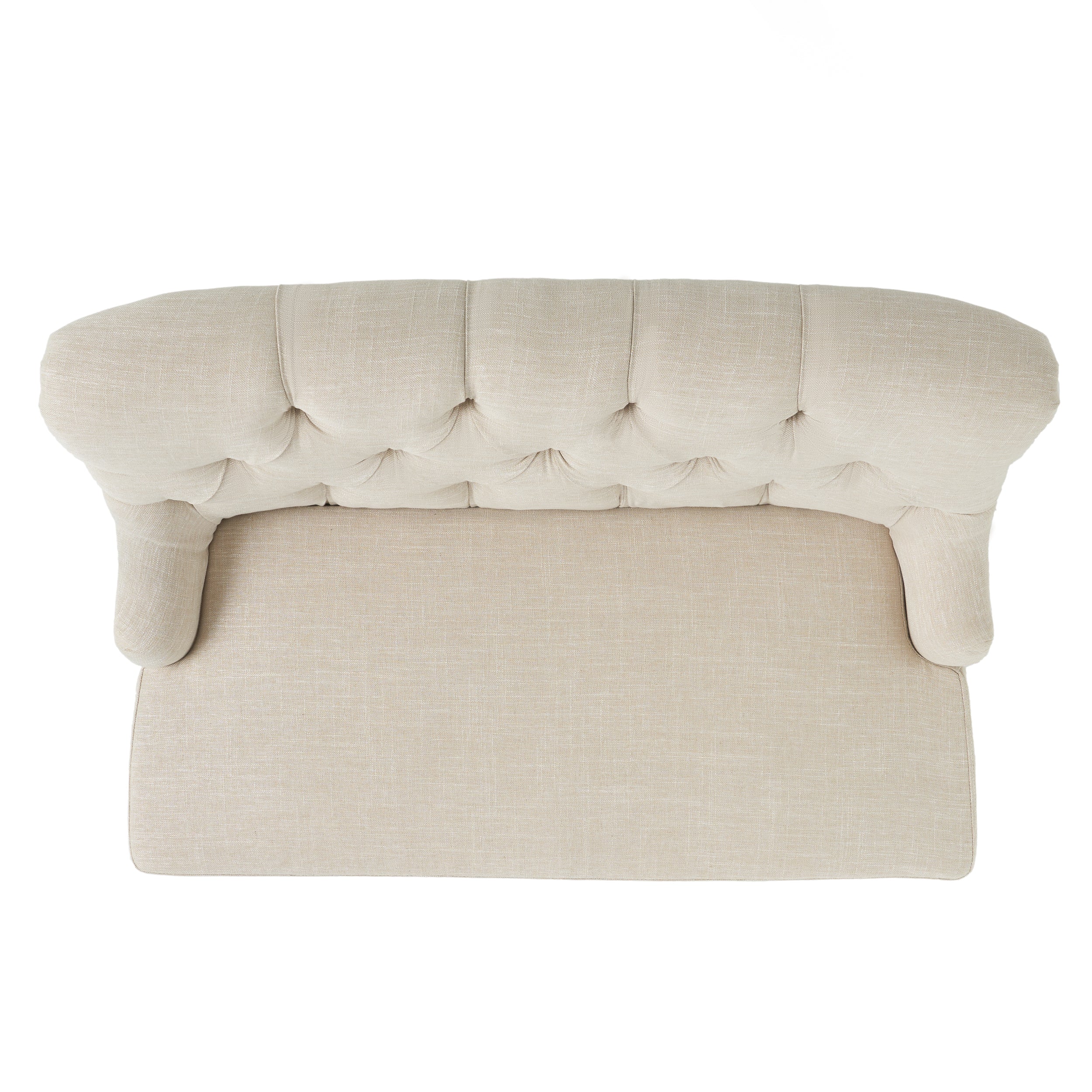 Nicoletta Fabric Settee Loveseat - furnishings