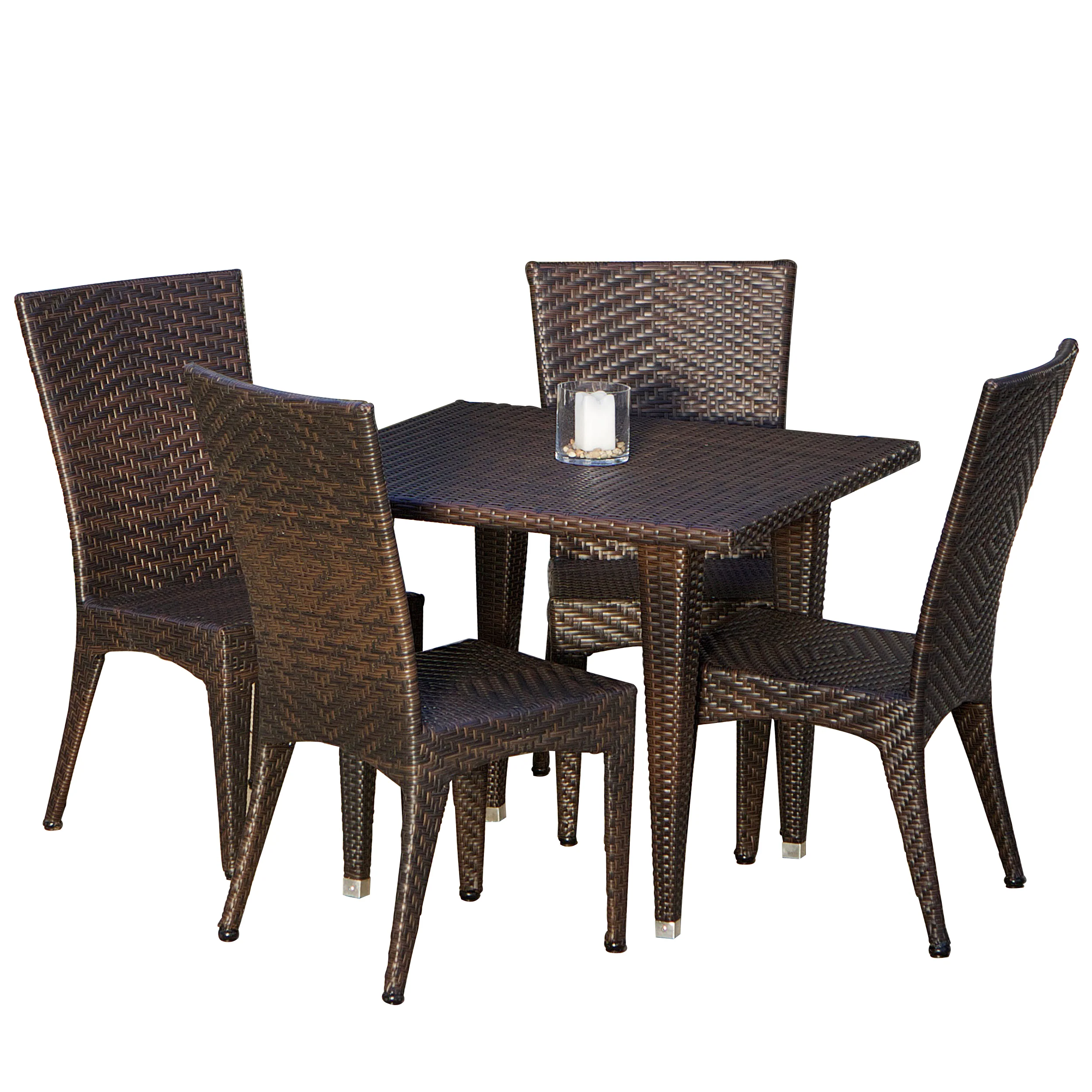 Brooklyn 5-Piece Outdoor Dining Set - furnishings