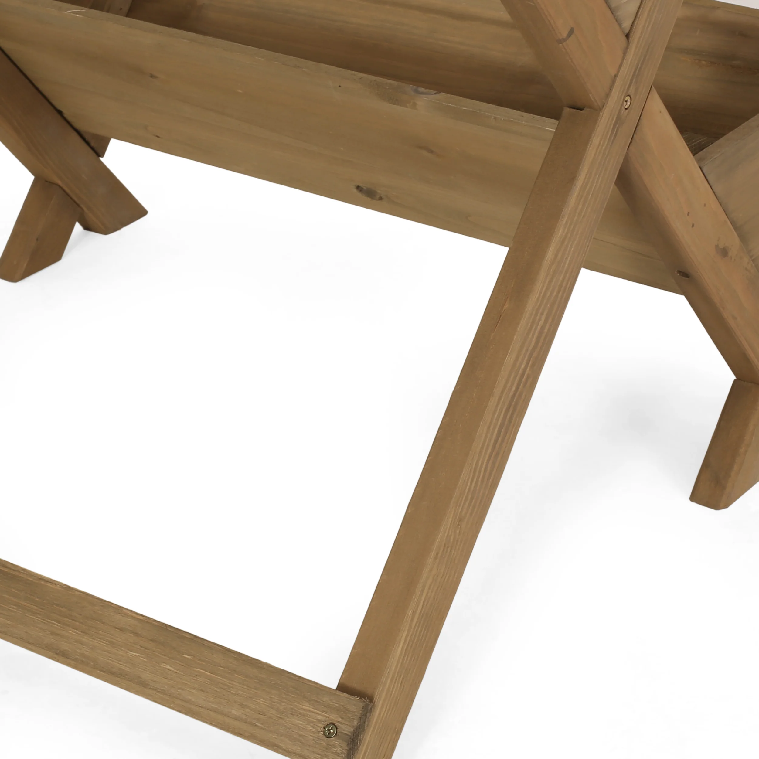 Regina Outdoor Firwood 3 Tiered Plant Stand - furnishings