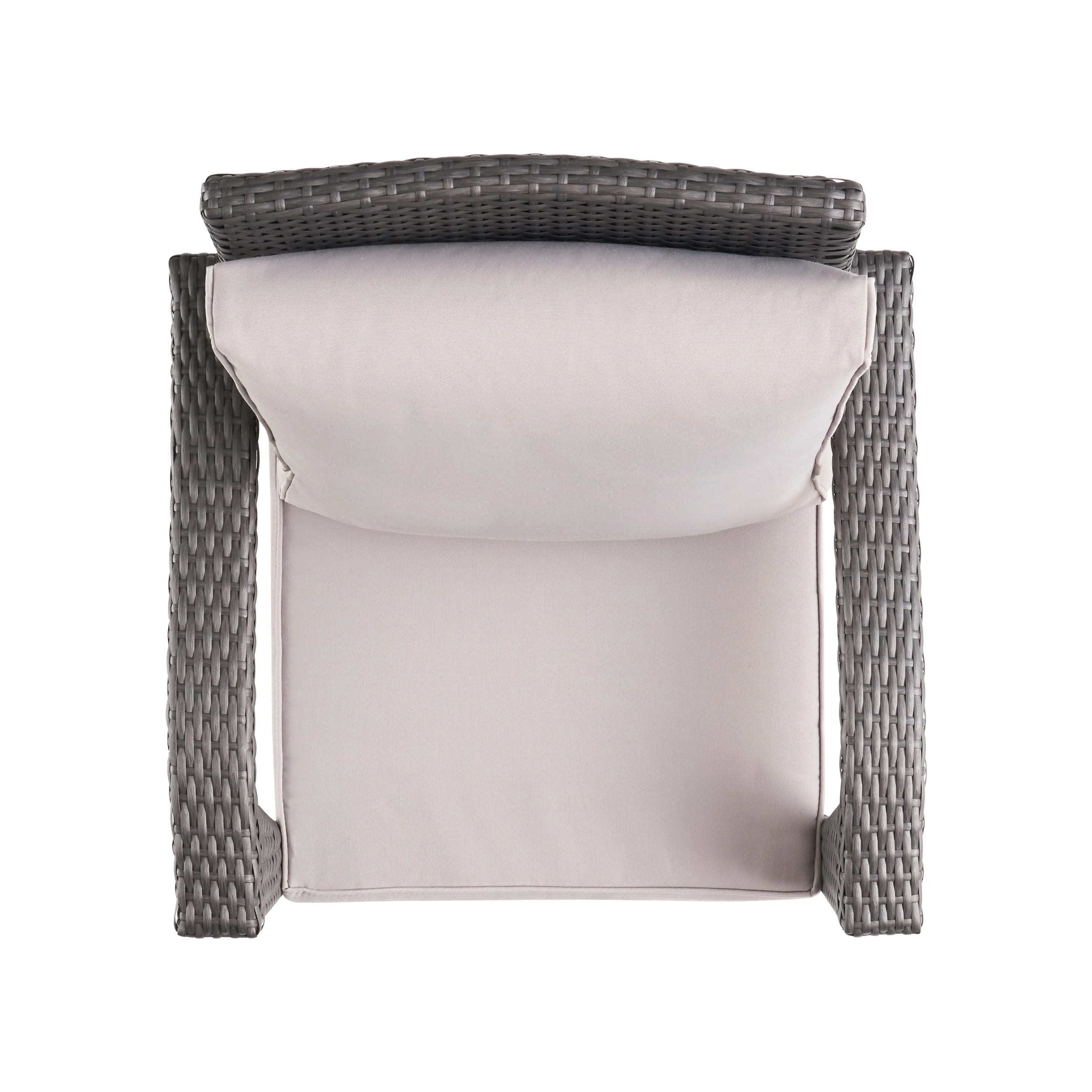 Mckynzie Outdoor 4 Seater Wicker Chat Set with Fire Pit - furnishings