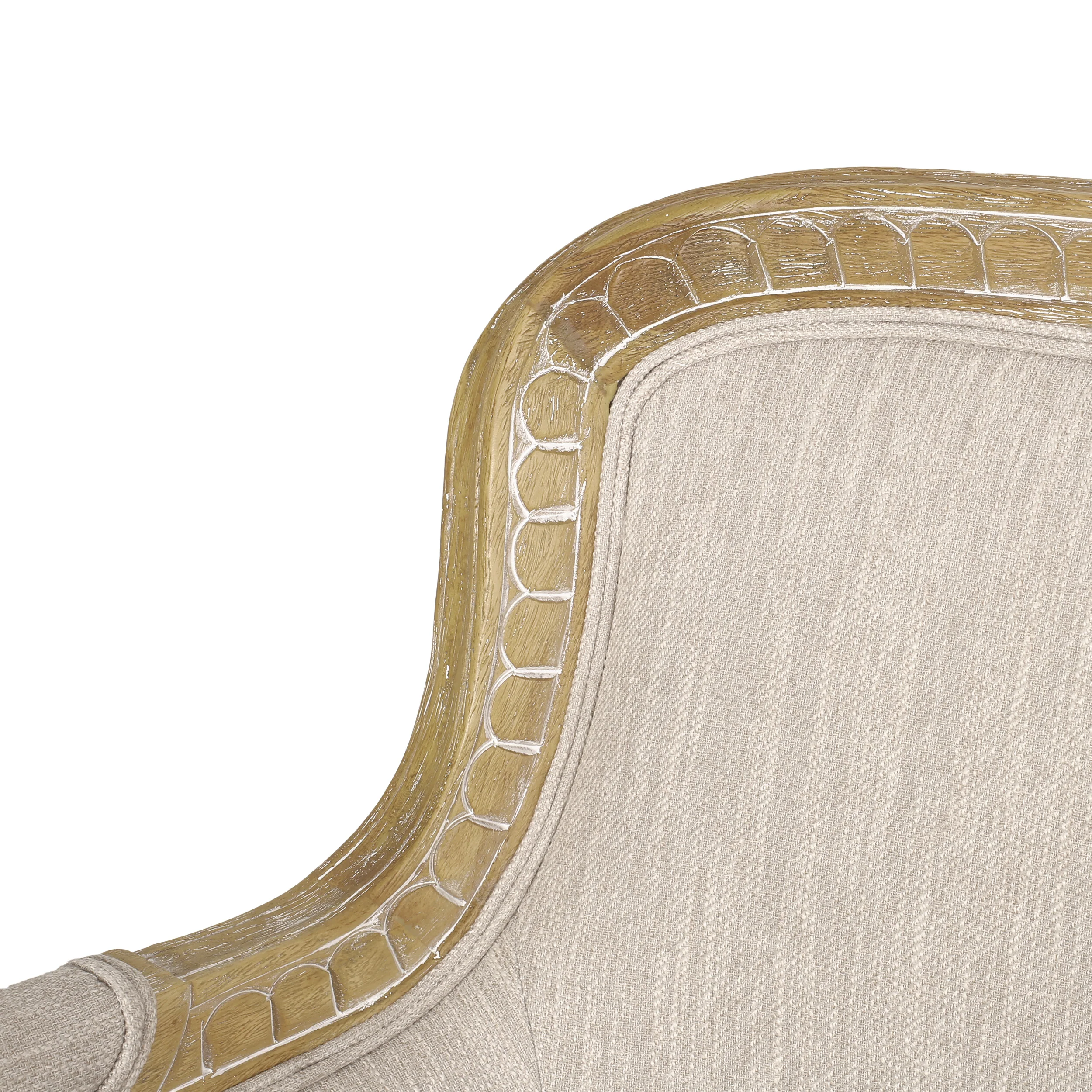Alton French Country Fabric Upholstered Loveseat - furnishings