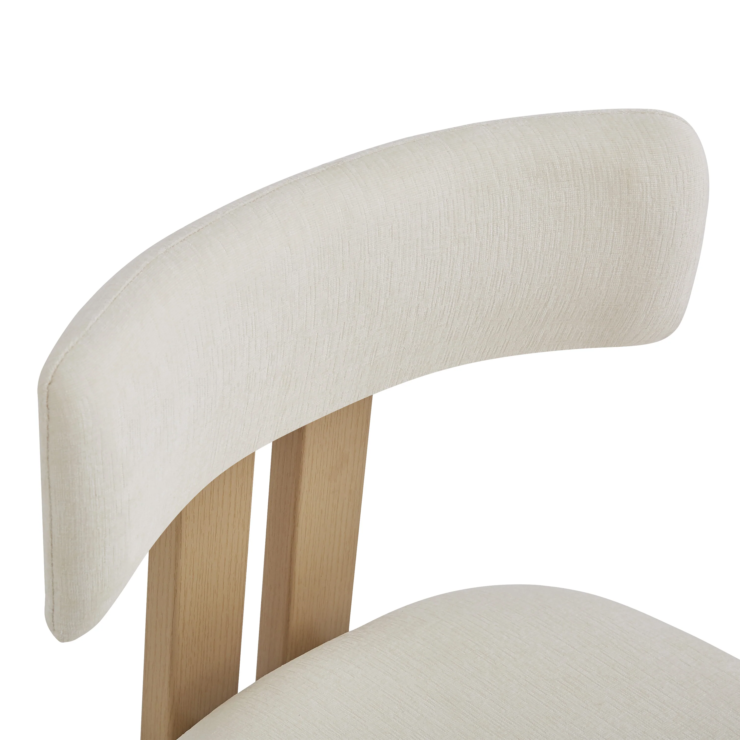 2x Warell Upholstered Luxury Dining Chairs Accent Chairs - furnishings