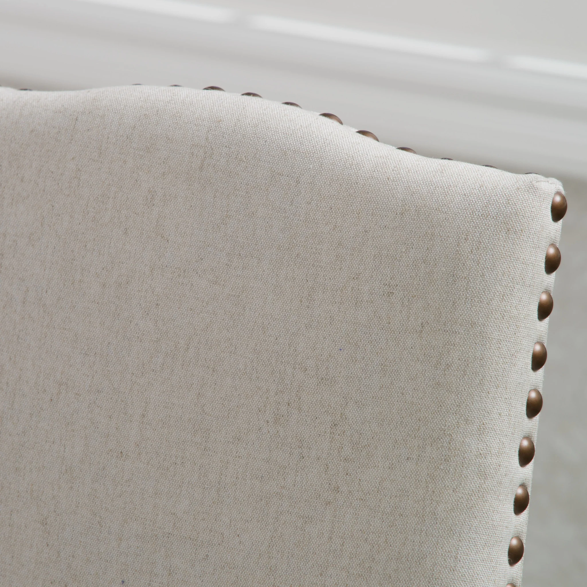 Stuart Beige Fabric Dining Chair (Set of 2) - furnishings