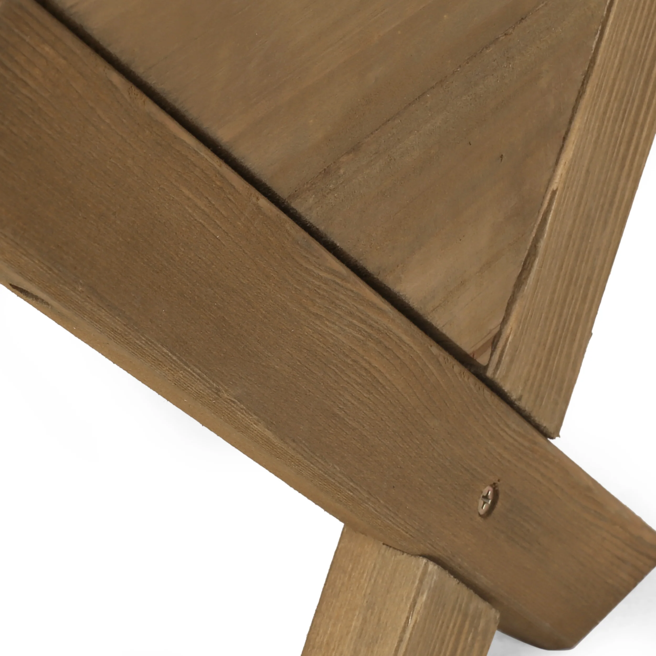 Regina Outdoor Firwood 3 Tiered Plant Stand - furnishings
