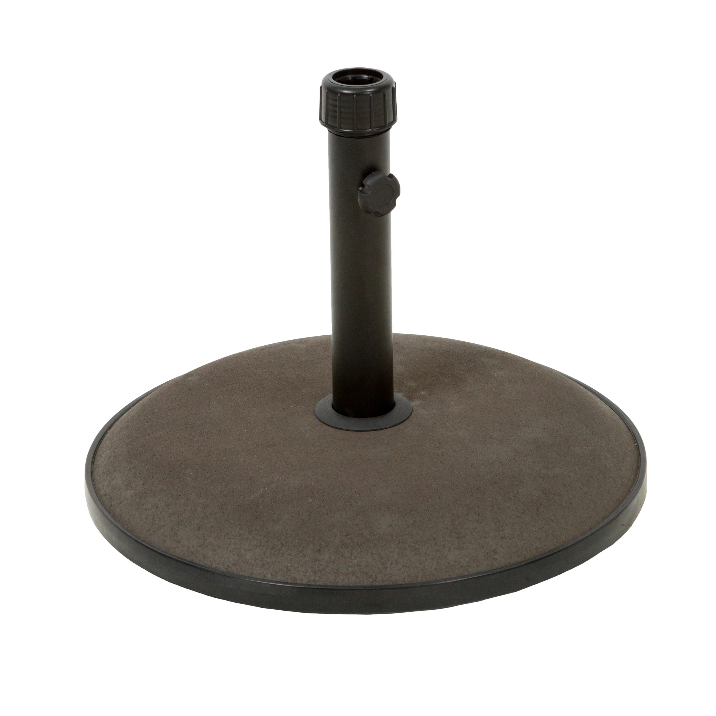 Benton Outdoor 66 lbs Circular Concrete Umbrella Base - furnishings