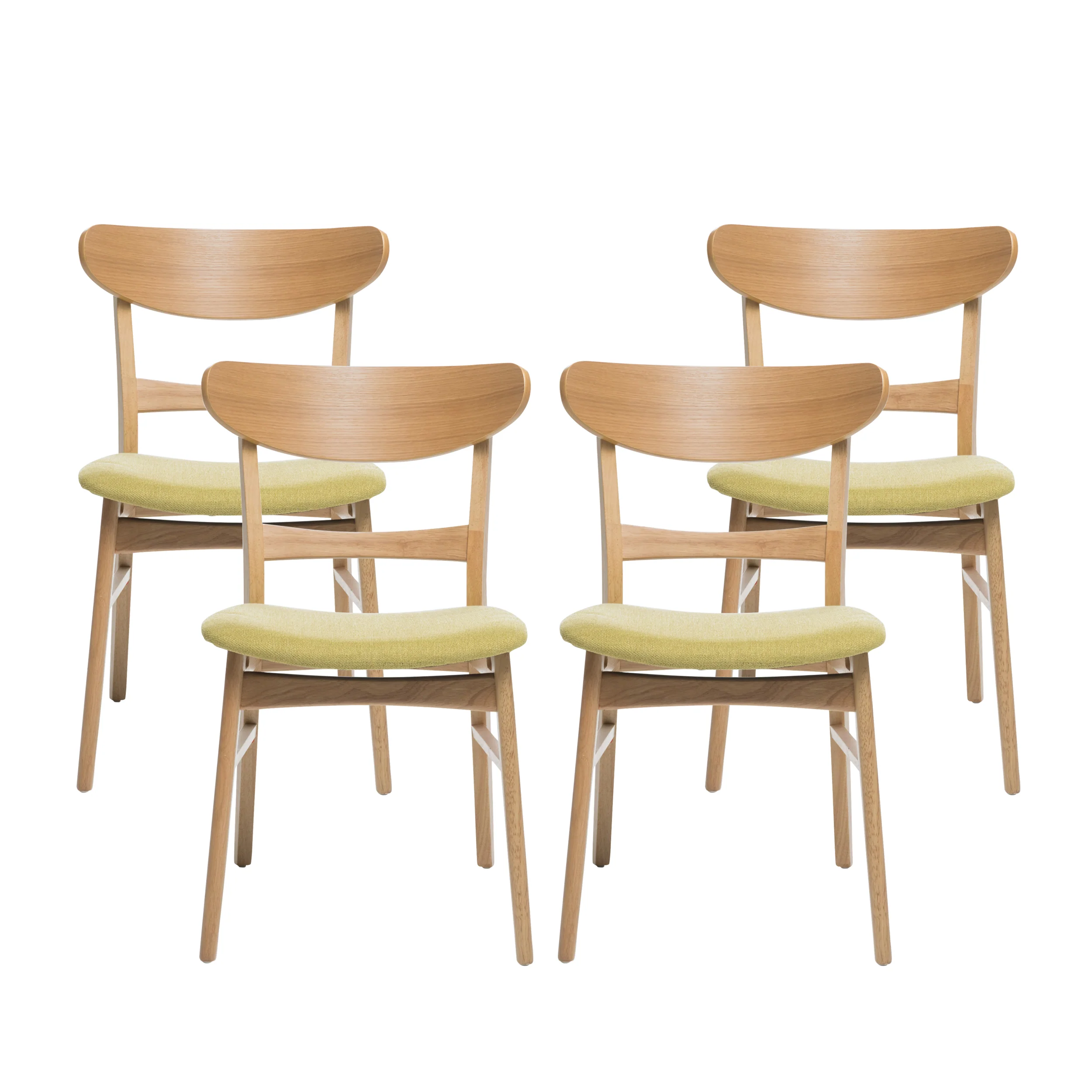 Isador Mid-Century Modern Dining Chairs (Set of 4) - furnishings