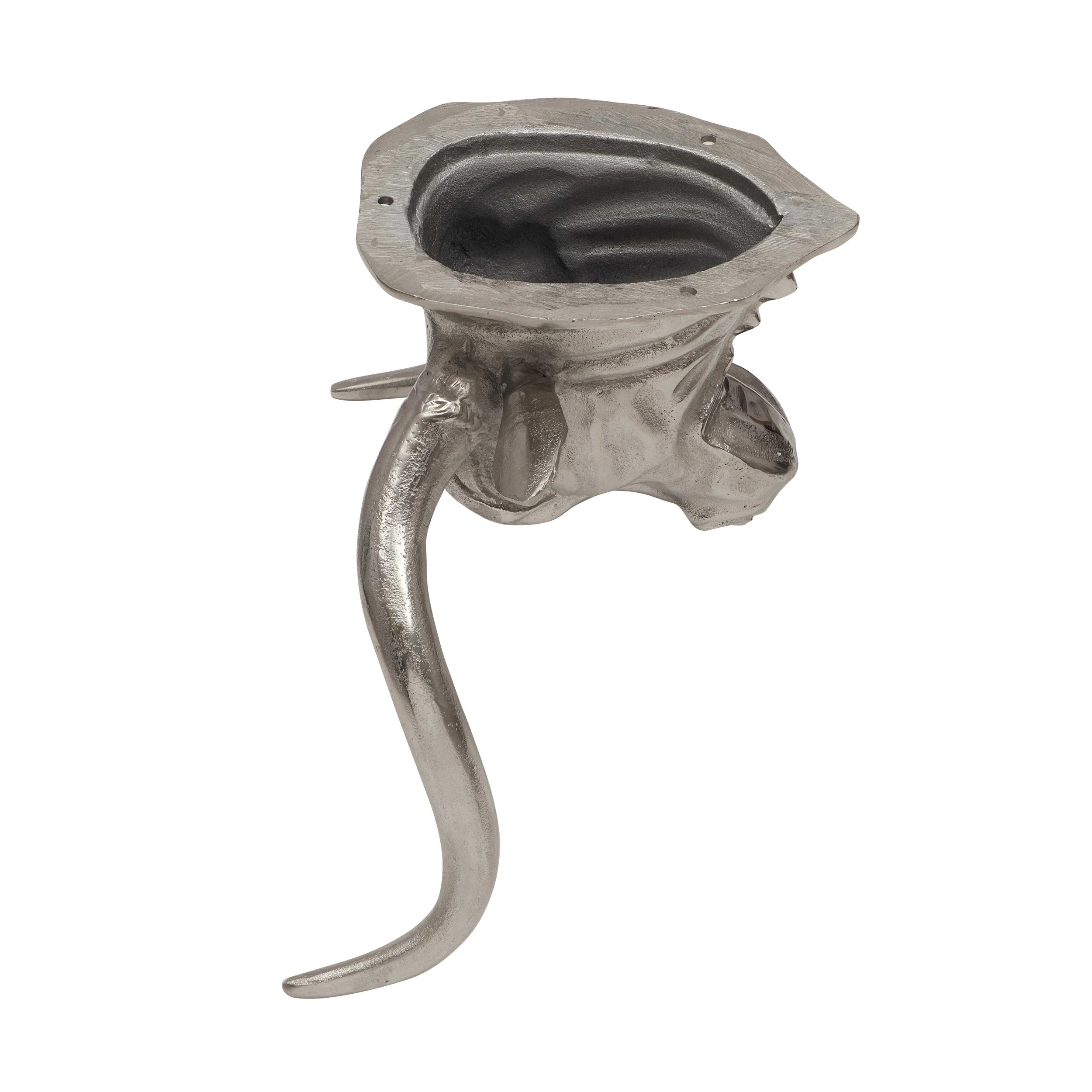 Telfair Glynn Handcrafted Aluminum Bison Wall Decor - furnishings