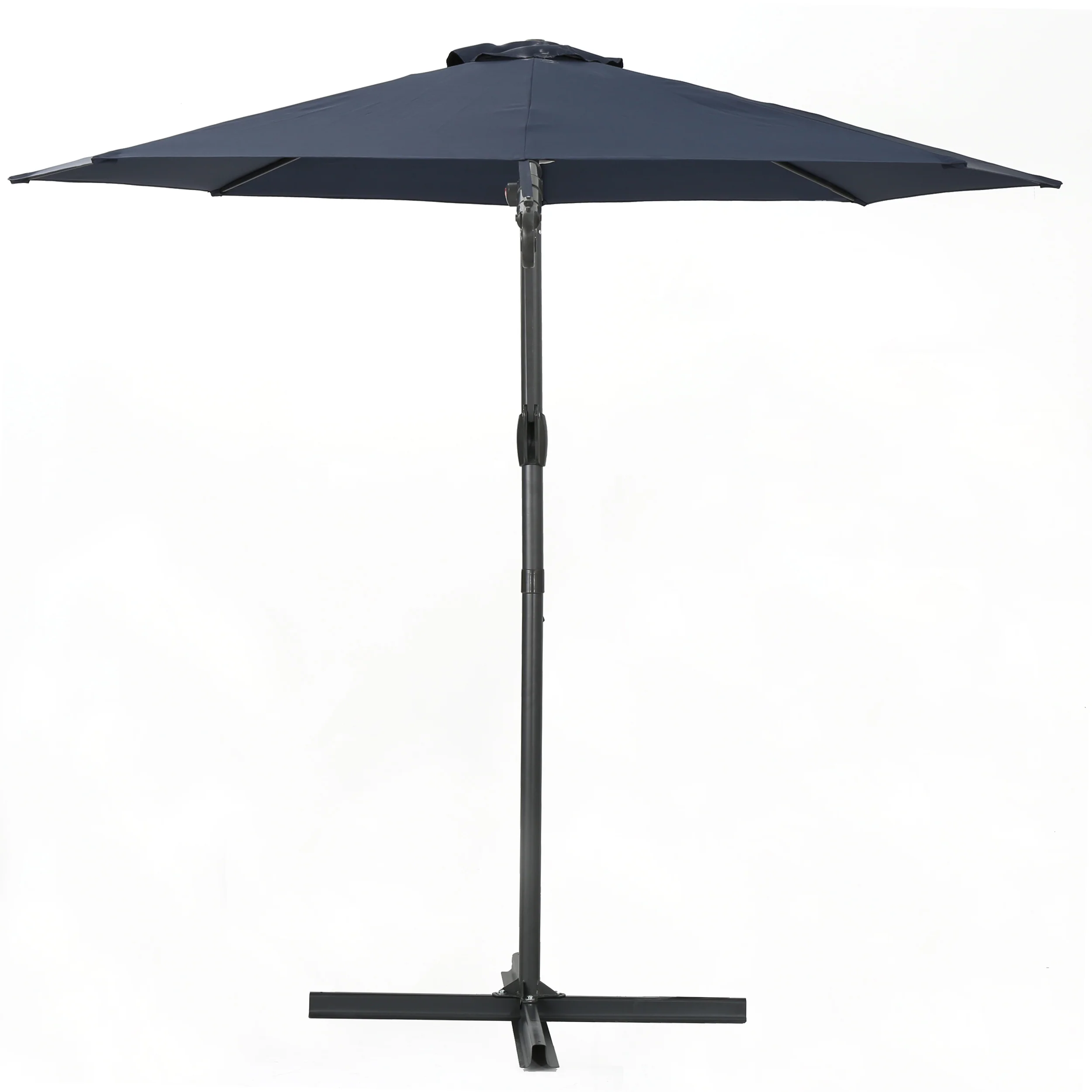 Sloane Outdoor Water Resistant Steel Frame Banana Sun Canopy - furnishings