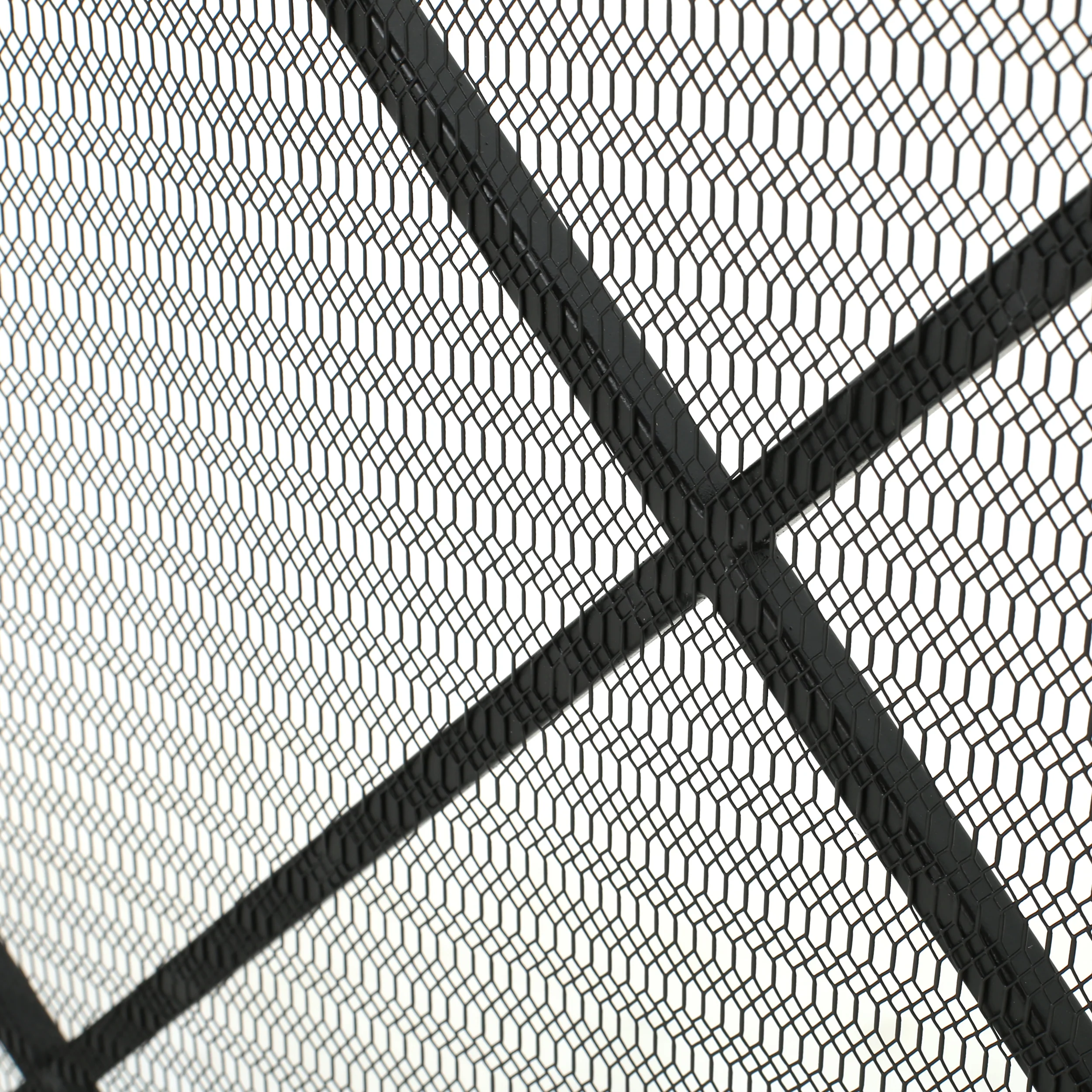 Hayden Single Panel Iron Fire Screen - furnishings