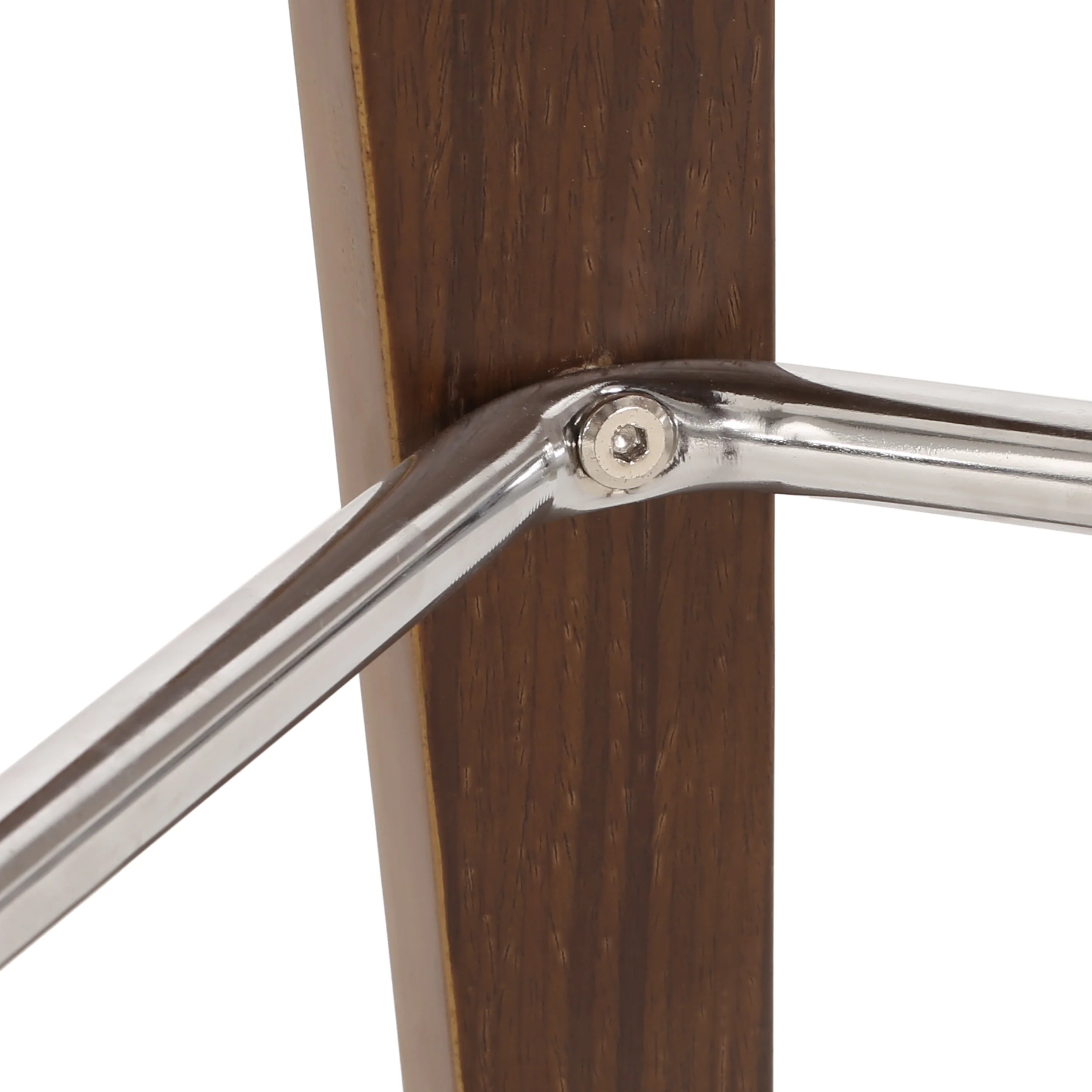 Mendon Mid Century Modern Channel Stitch Bentwood Swivel Barstools, Set of 2 - furnishings