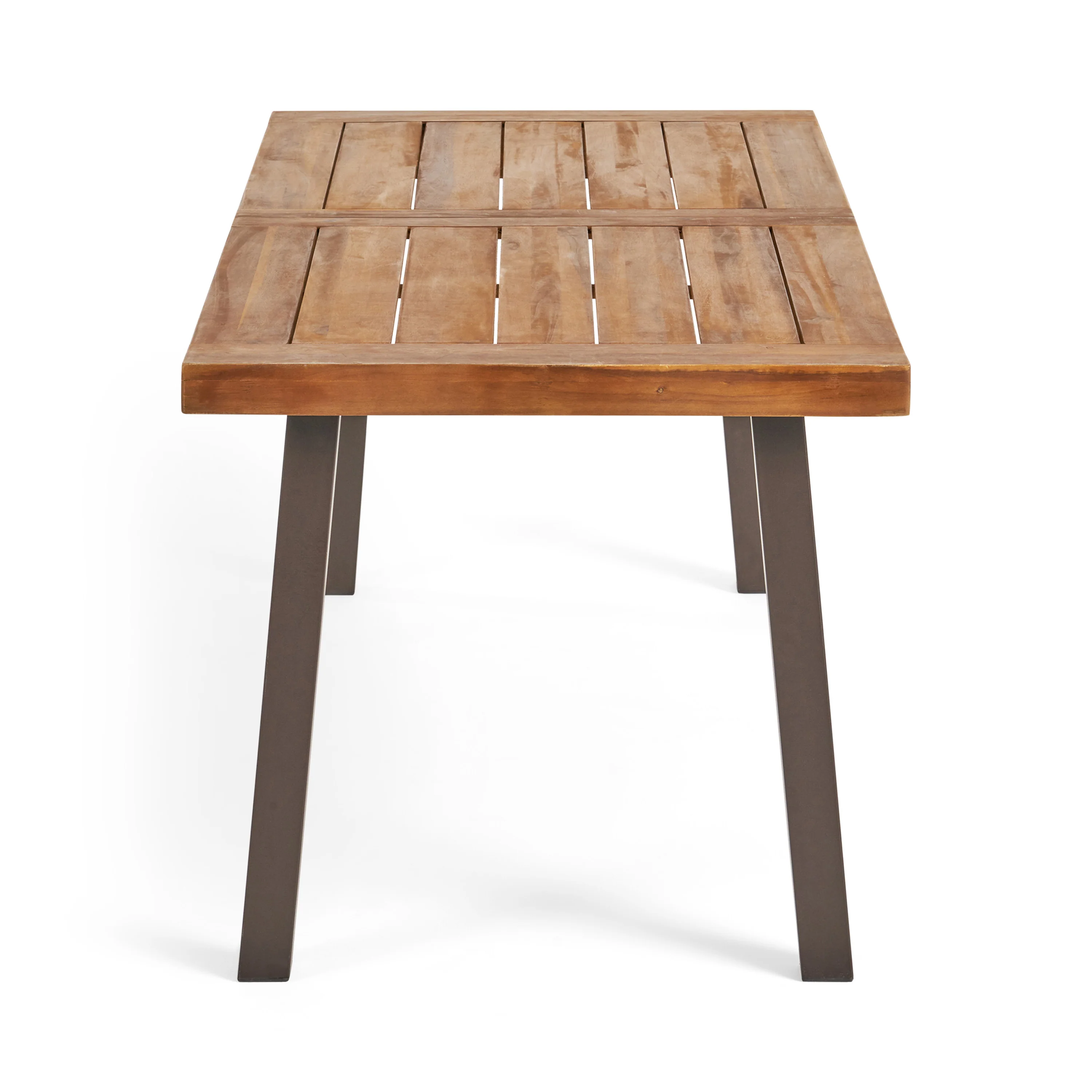 Vilamari Outdoor 7-piece Wood Dining Set with Cushions - furnishings