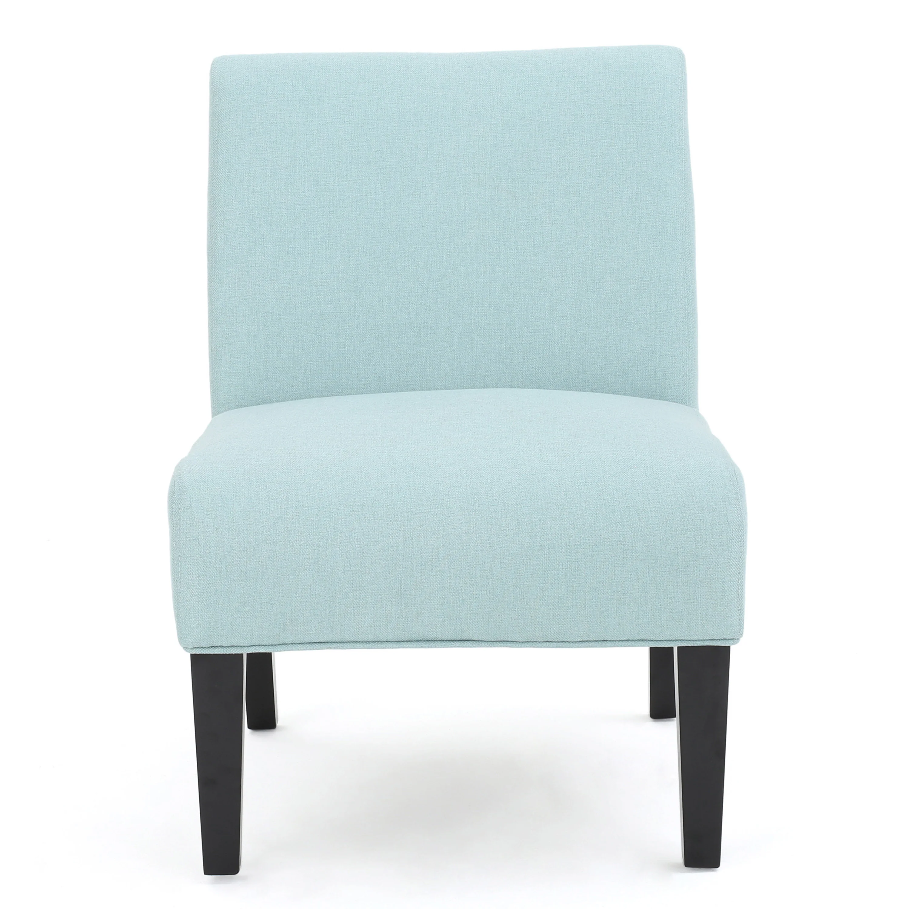 Kendal Contemporary Fabric Slipper Accent Chair - furnishings
