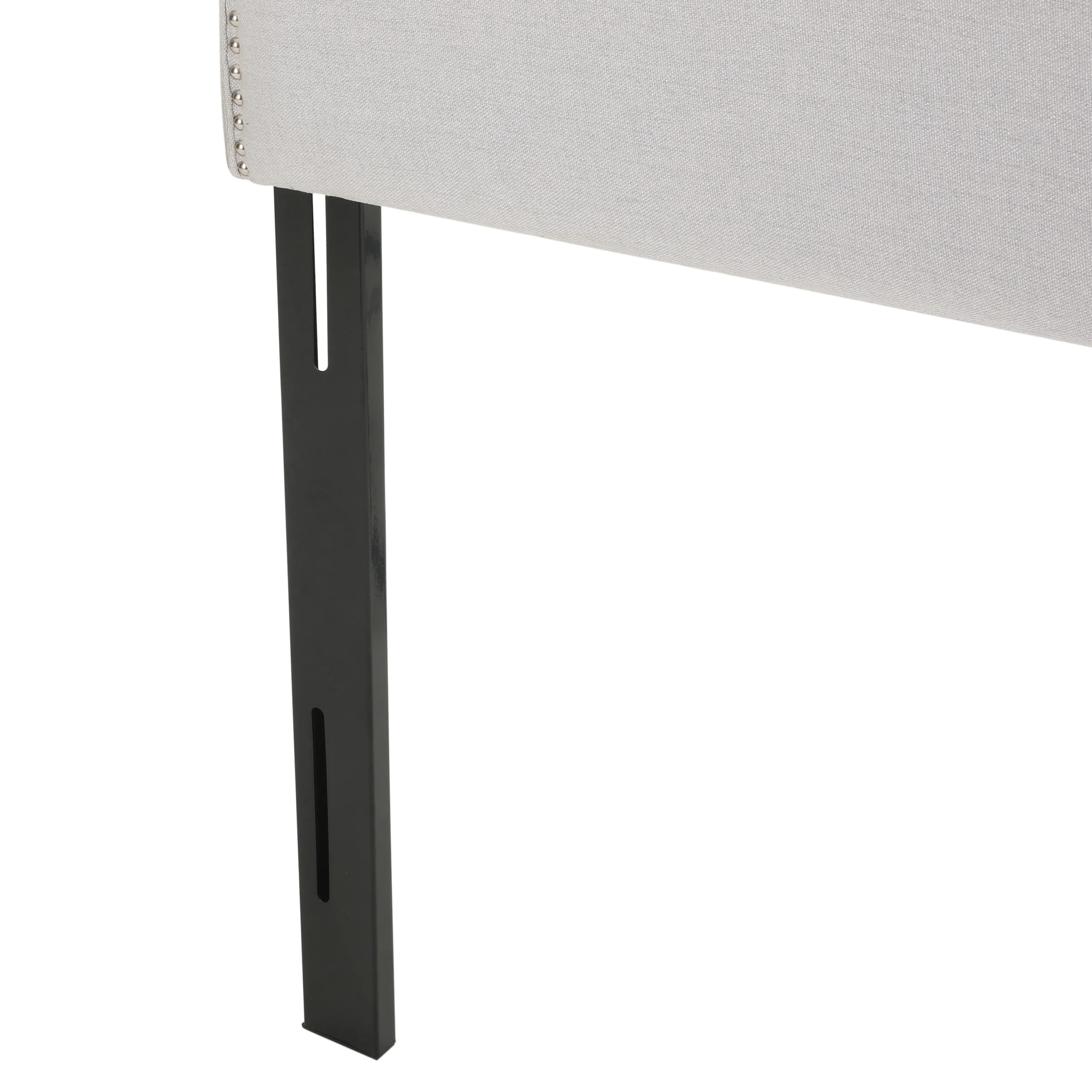 Gwenyth Studded Border Fabric Queen/Full Headboard - furnishings