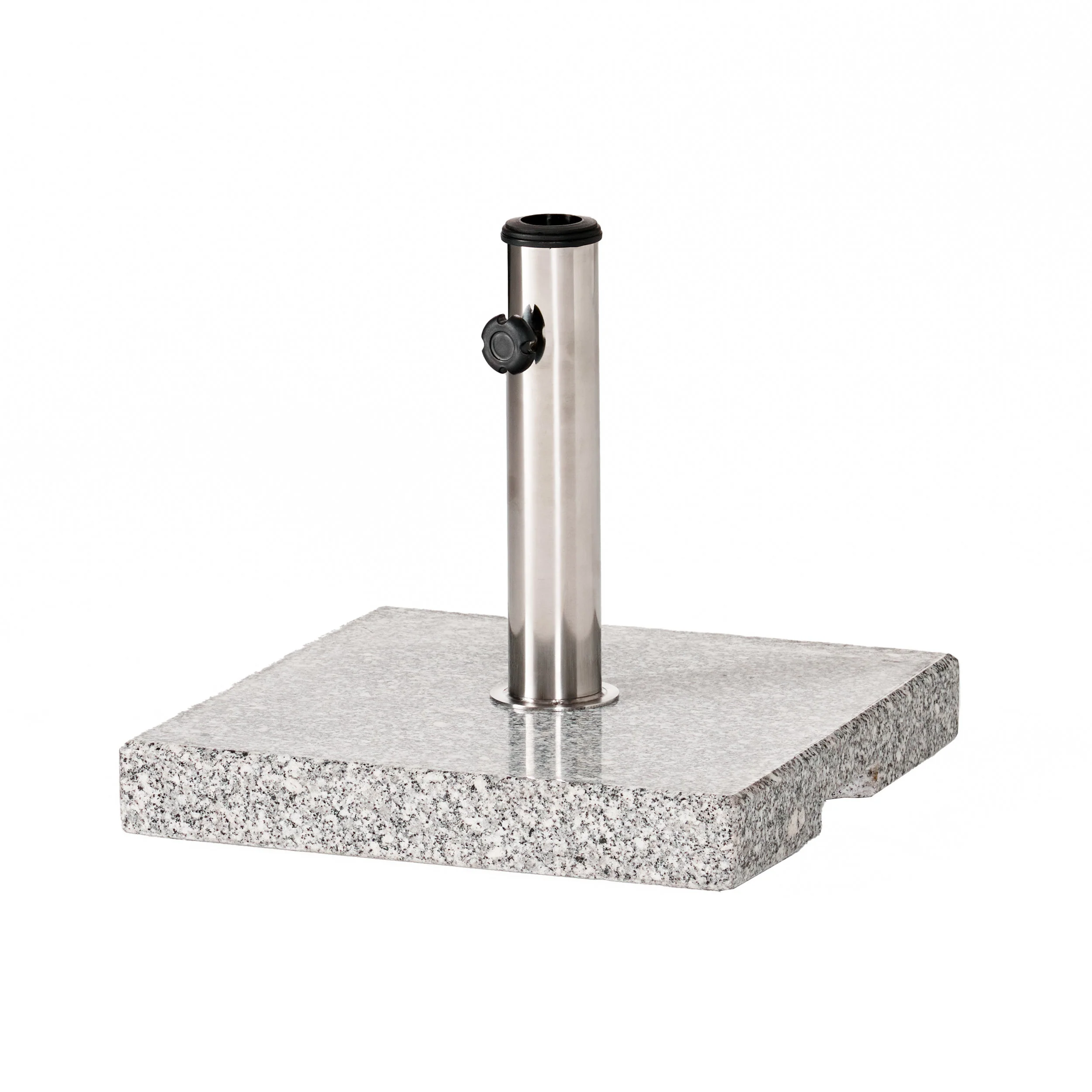 Howard 55-pound Square Grey Granite Umbrella Base - furnishings