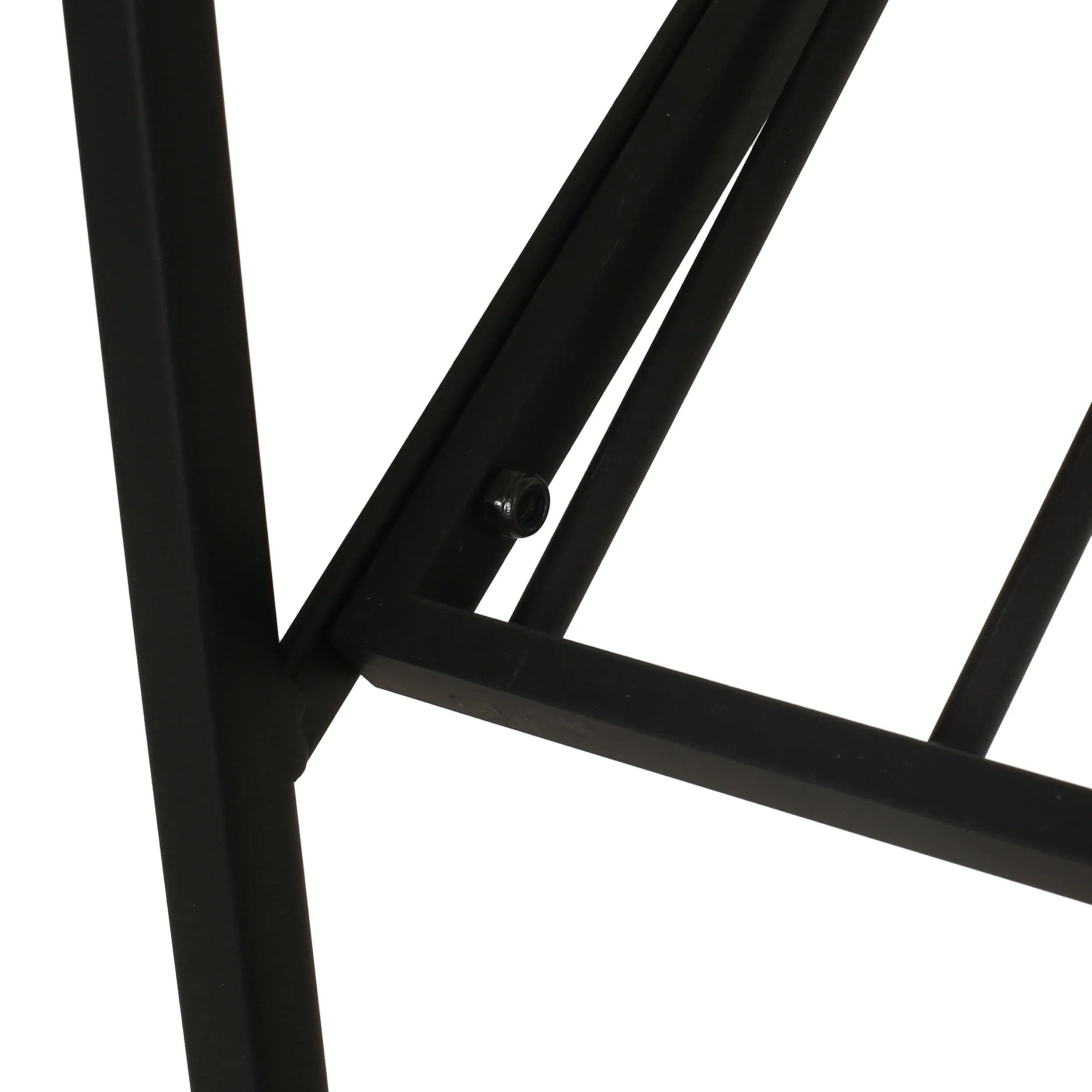 Broadwater Boho Industrial 8 Bottle Wine Rack Console Table with Storage, Natural and Black - furnishings