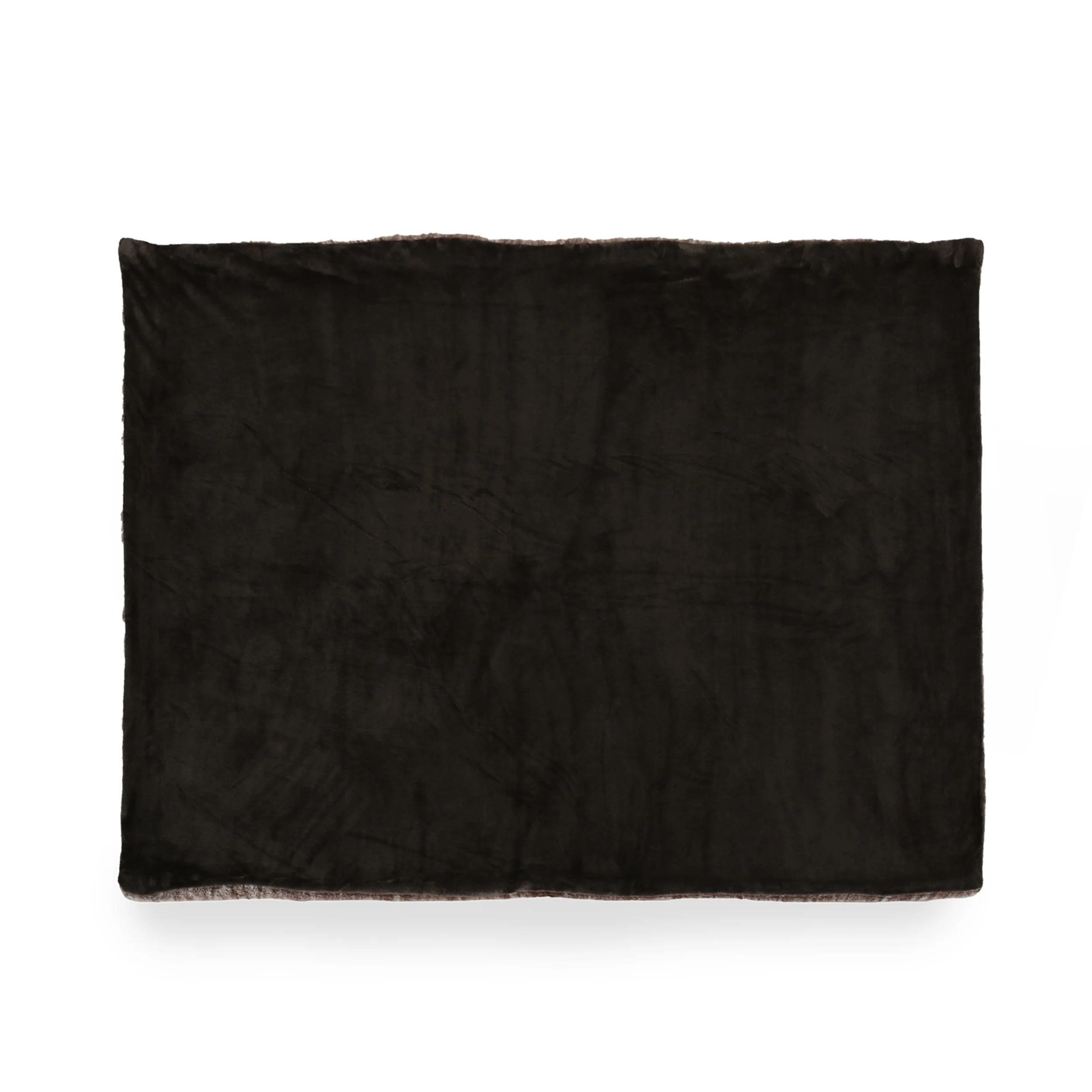 Orval Glam Fuzzy Fabric Throw Blanket - furnishings