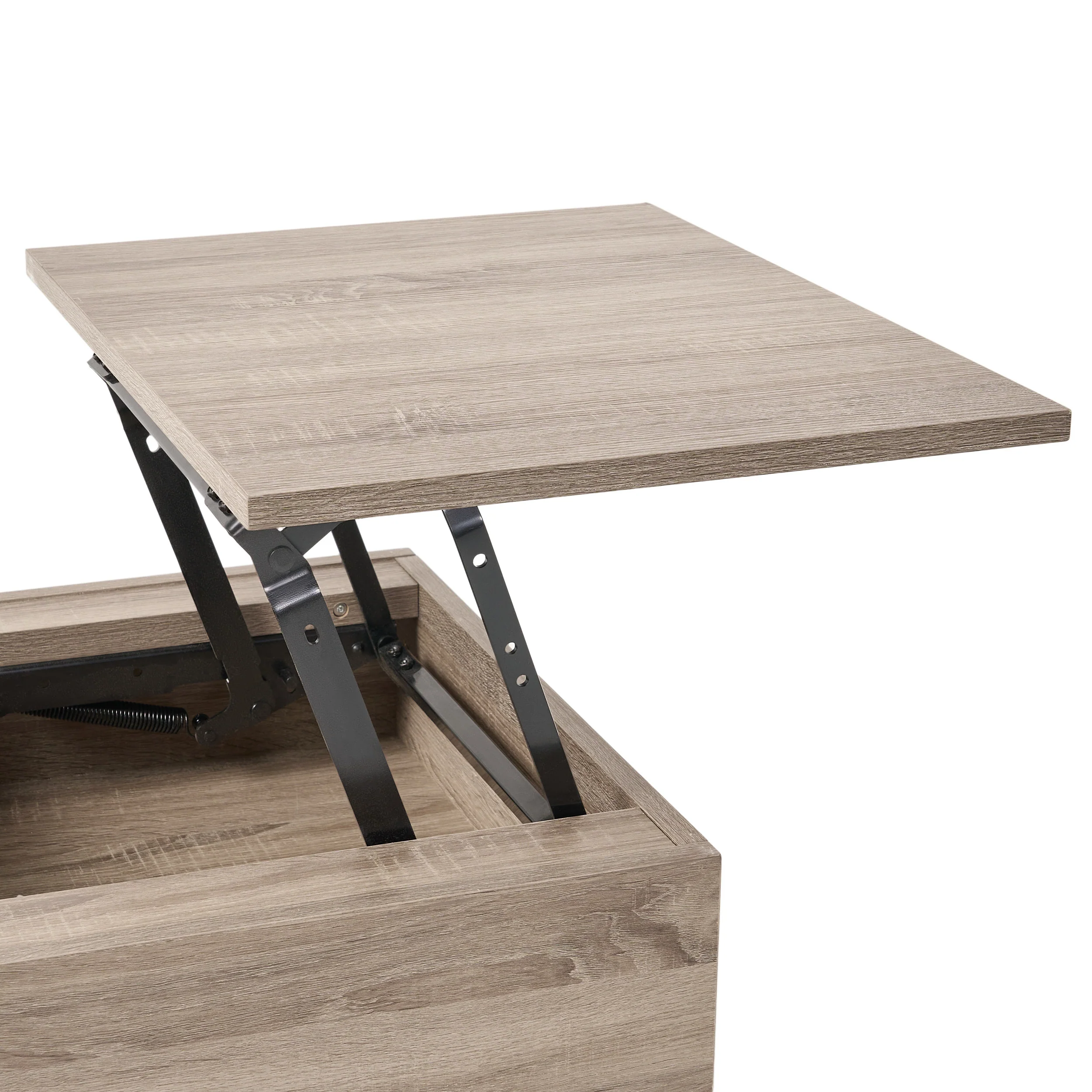 Cerise Rectangle Lift Top Storage Coffee Table - furnishings