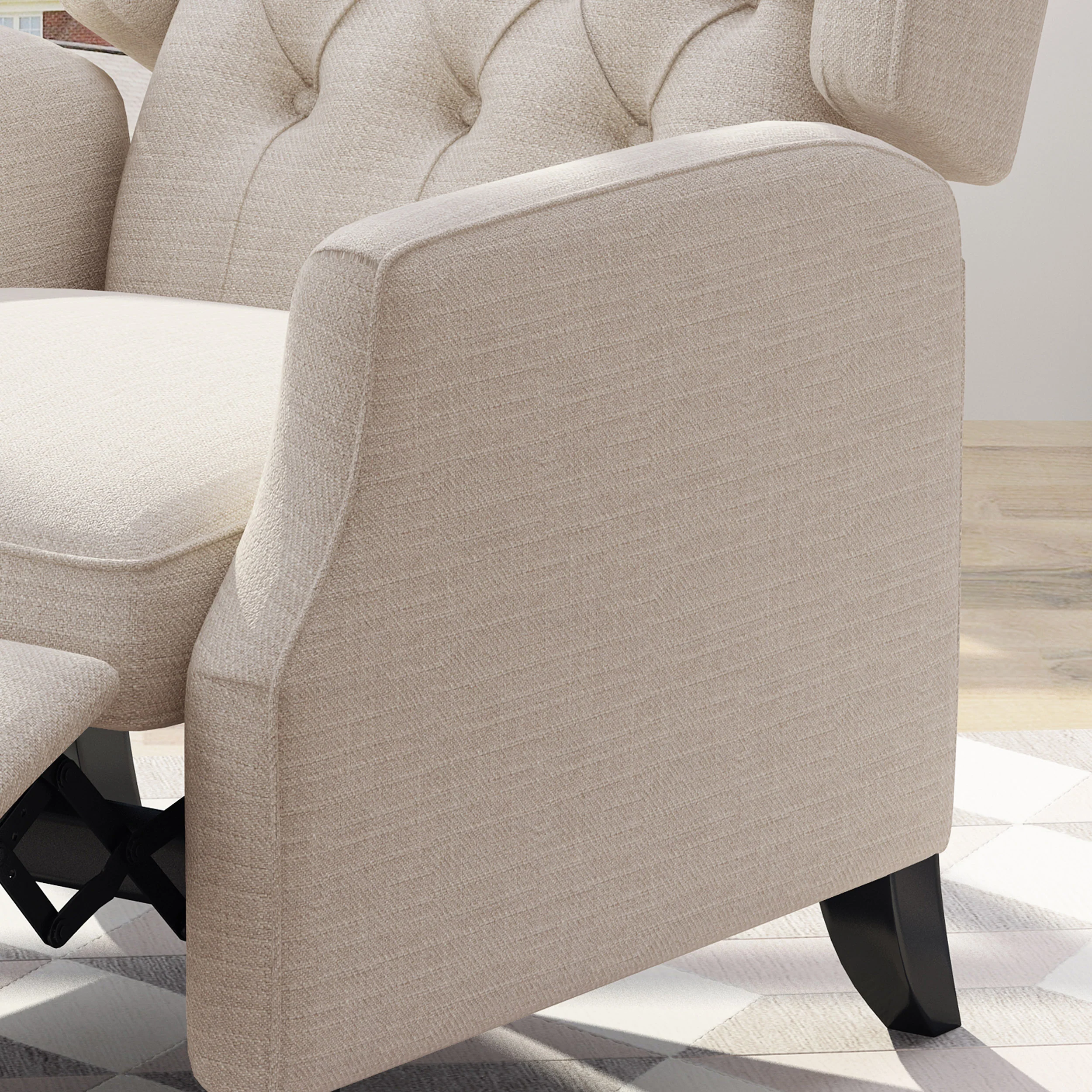Diana Traditional Wingback Recliner - furnishings
