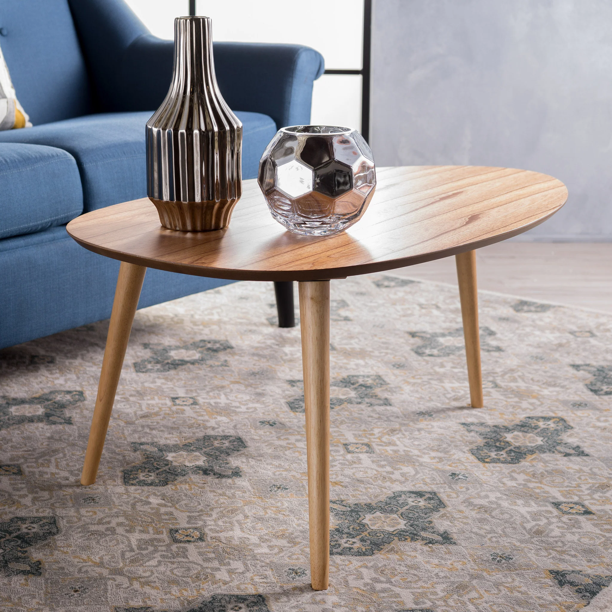 Caspar Mid-Century Design Wood Coffee Table - furnishings