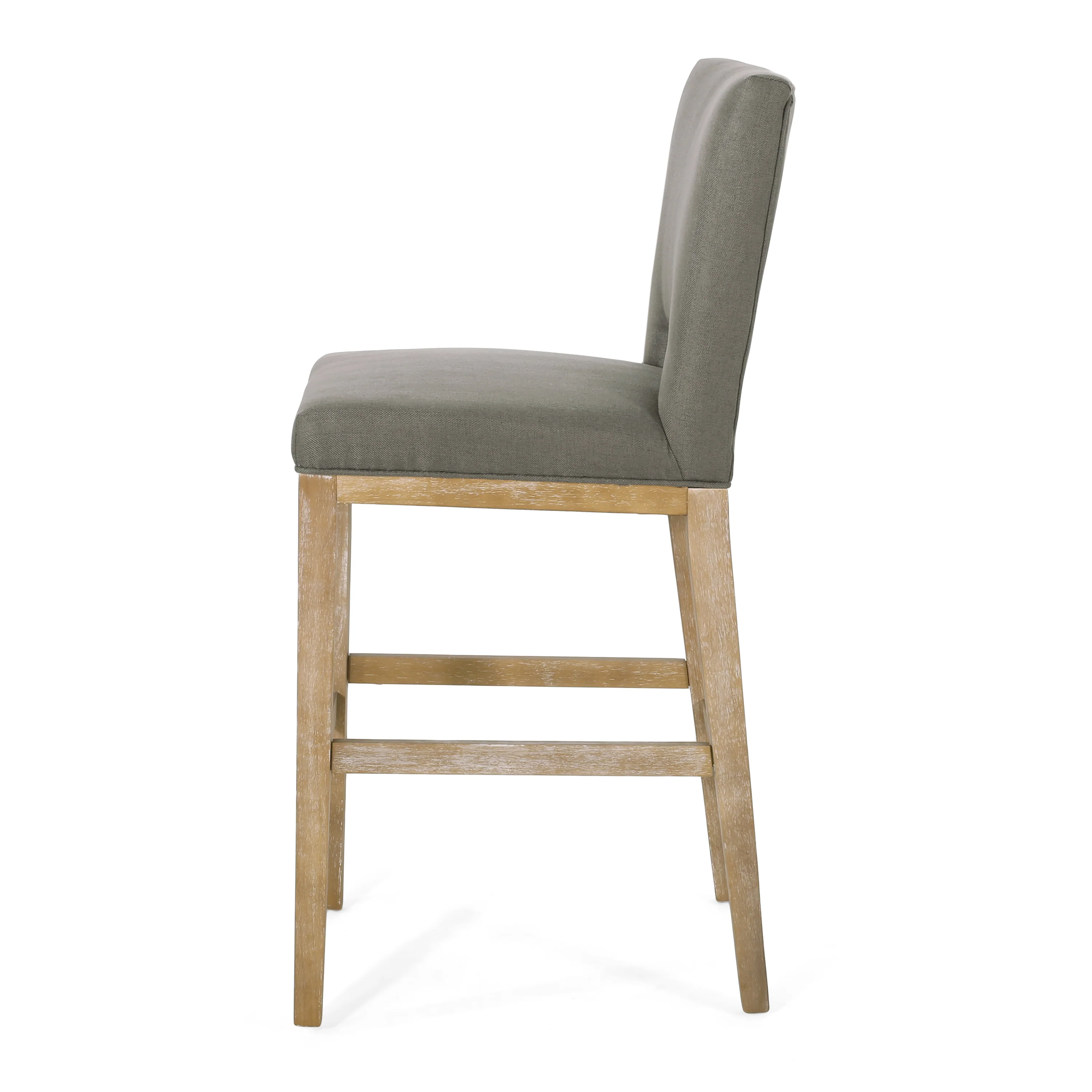 Kiara Contemporary Fabric Upholstered 31 Inch Barstools (Set of 2) - furnishings