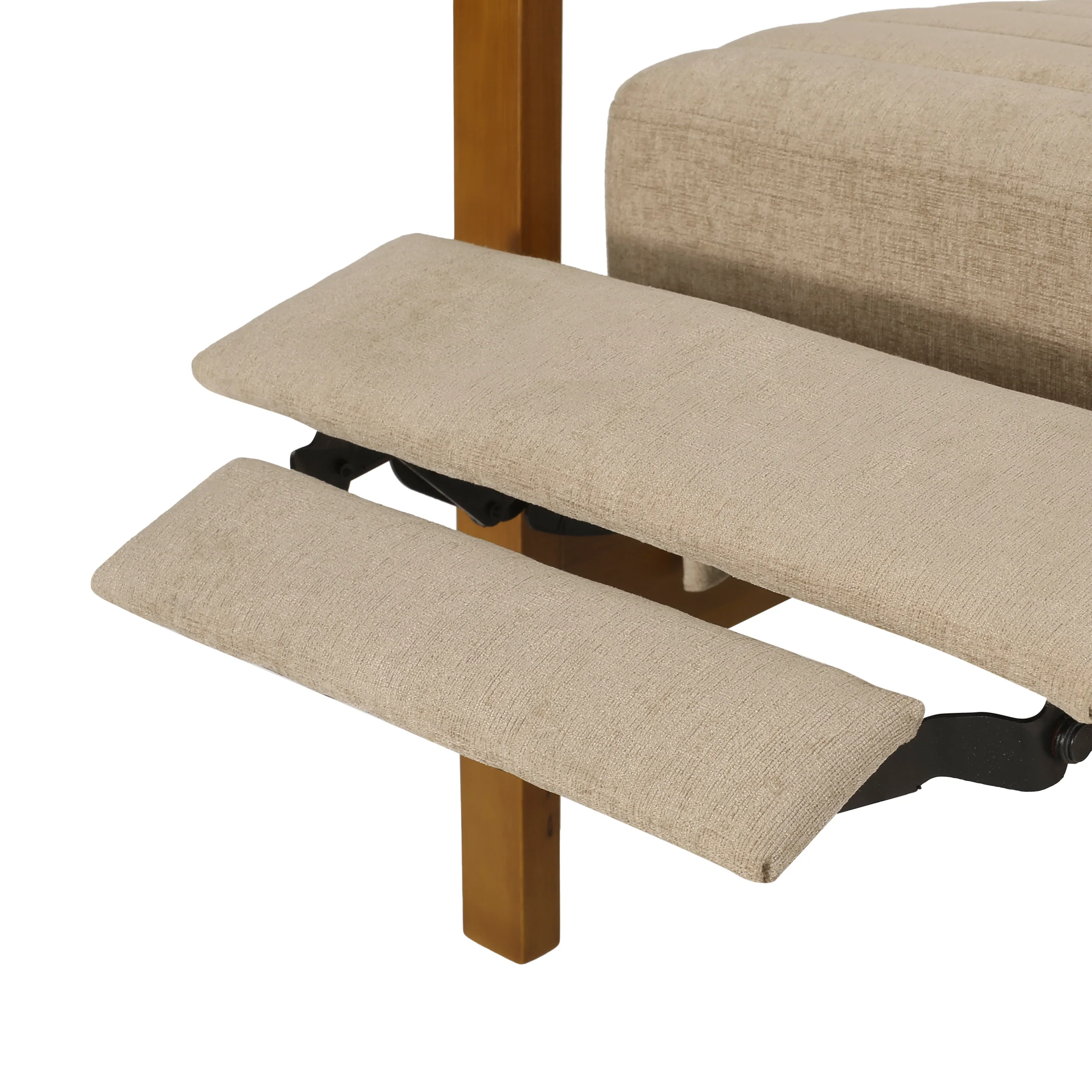 Neihart Contemporary Fabric Channel Stitch Pushback Recliner - furnishings