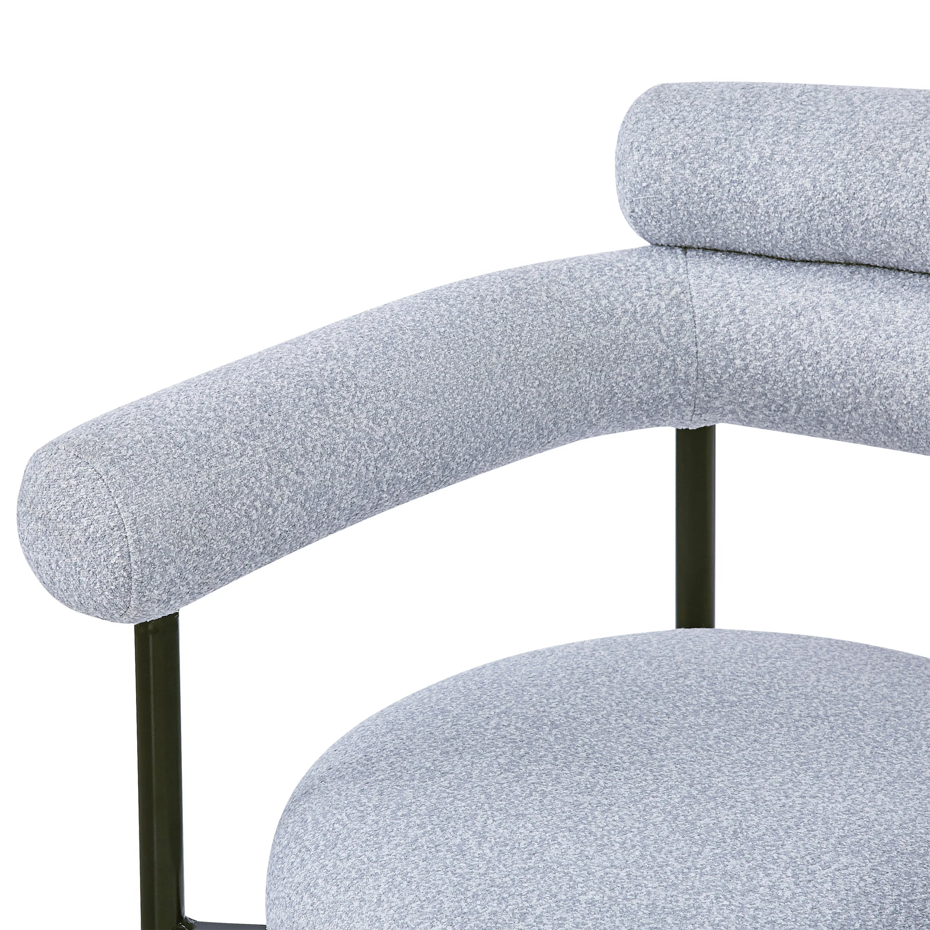 Jornic Modern Arm Upholstered Dining Chair - furnishings