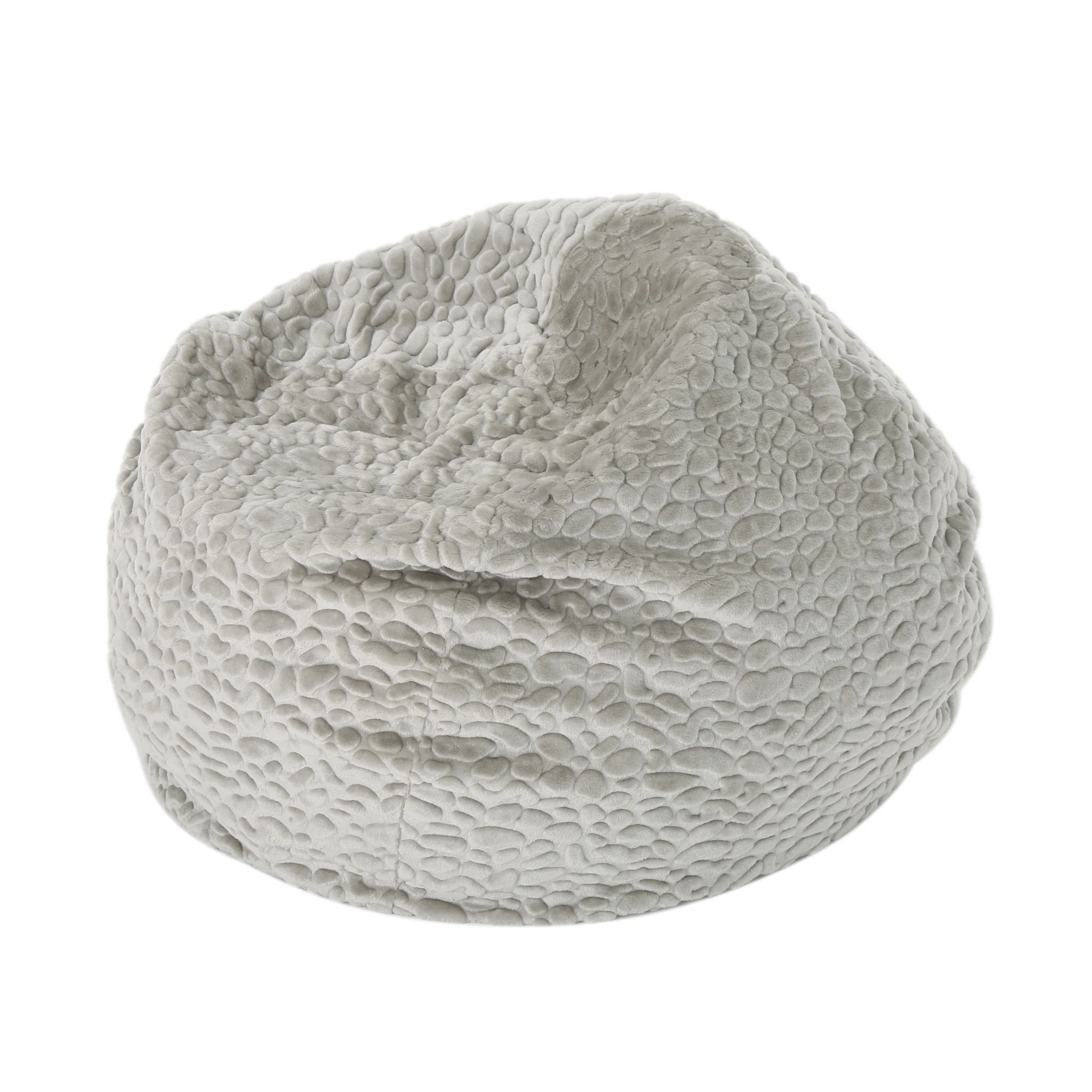 Edwardo Modern 3 Foot Faux Fur Bean Bag (Cover Only) - furnishings