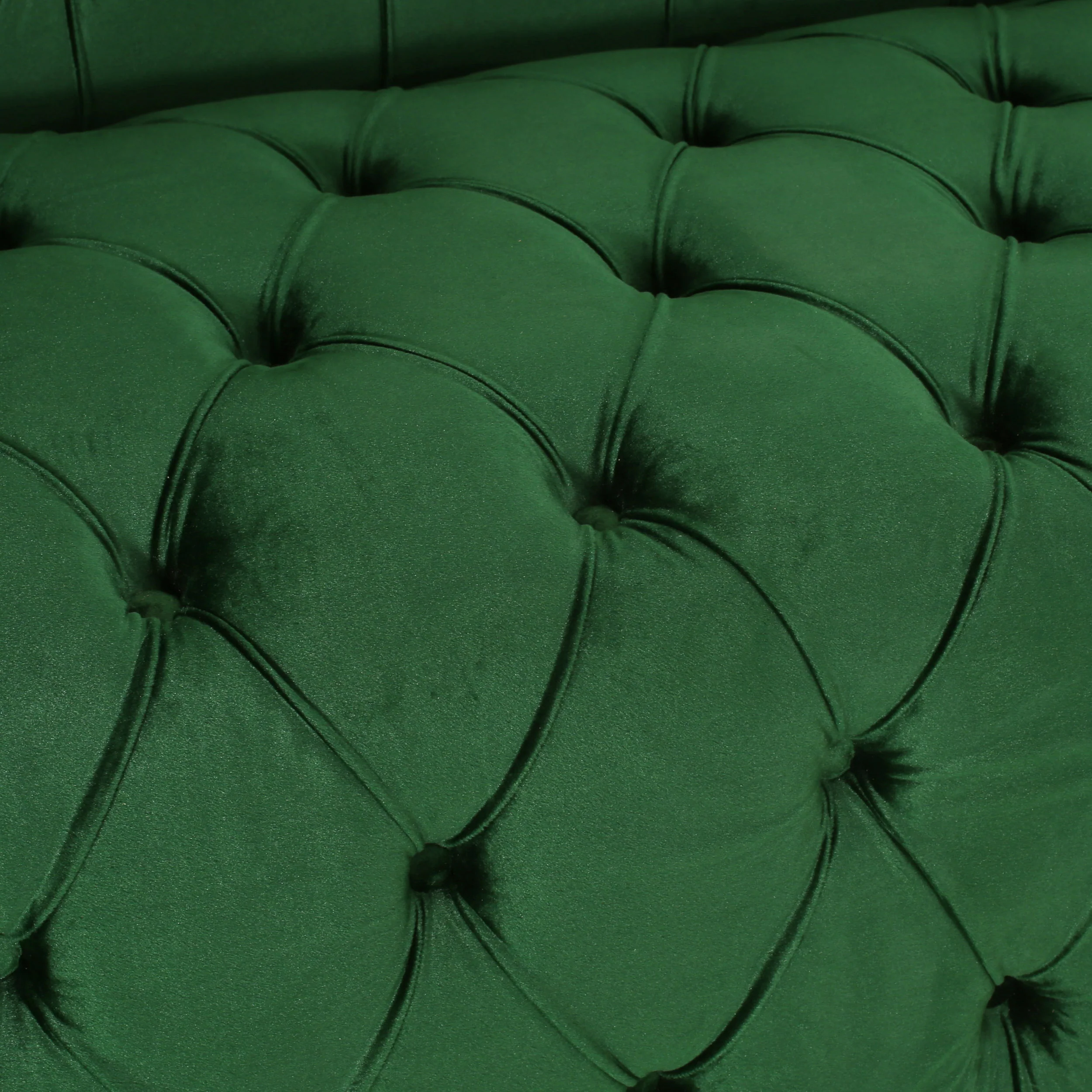 Marengo Contemporary Velvet Tufted 3 Seater Sofa - furnishings