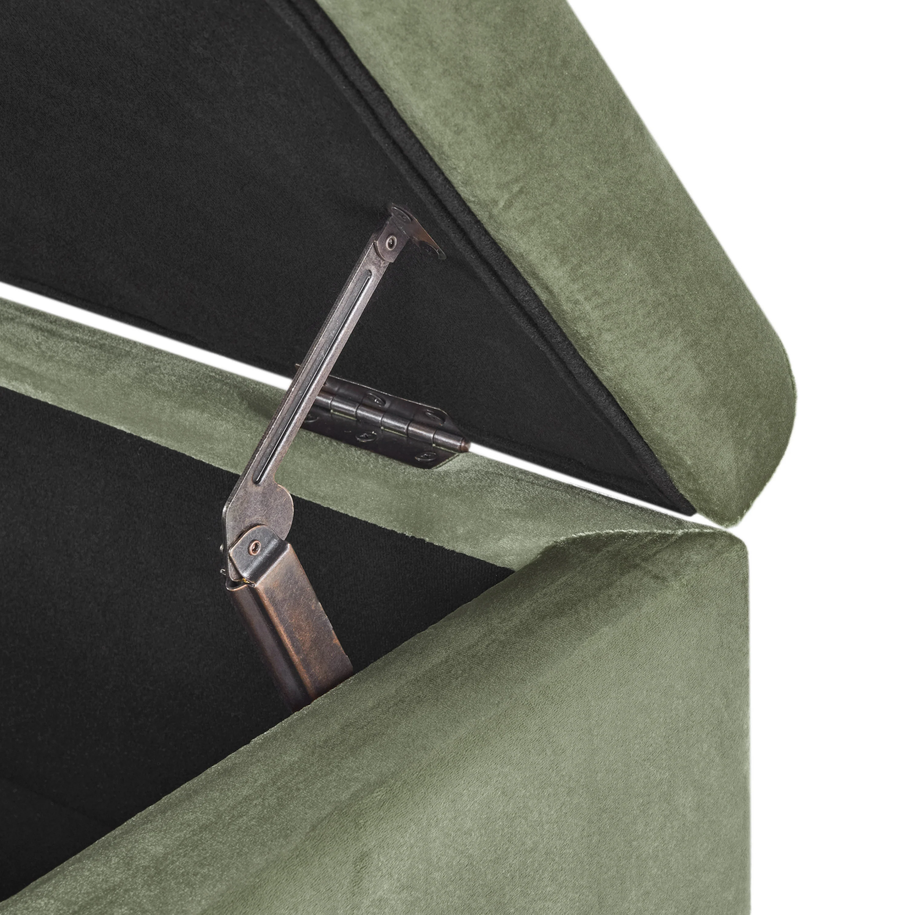 Wendover Fabric Storage Ottoman Bench - furnishings