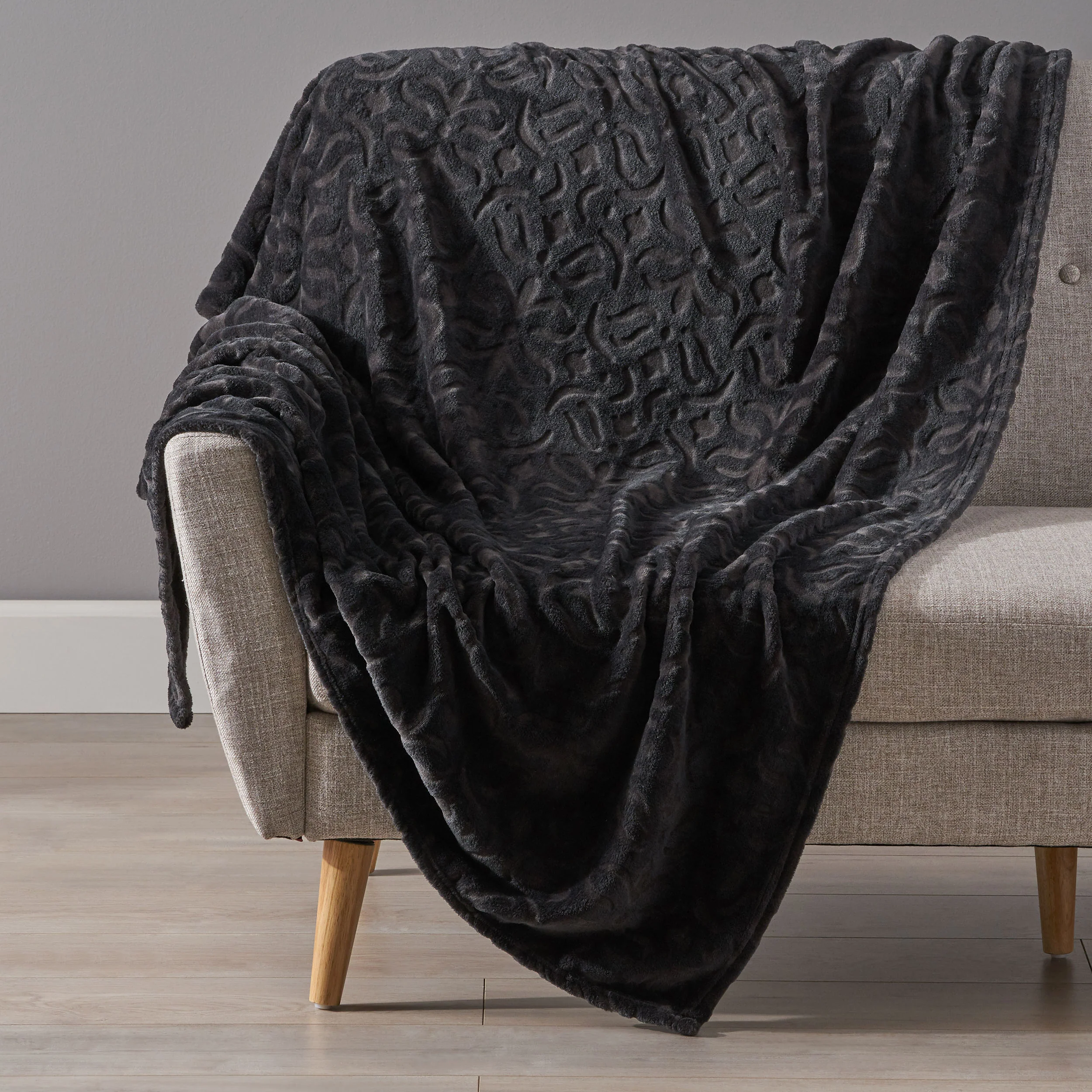 Jaiden Flannel Throw Blanket - furnishings