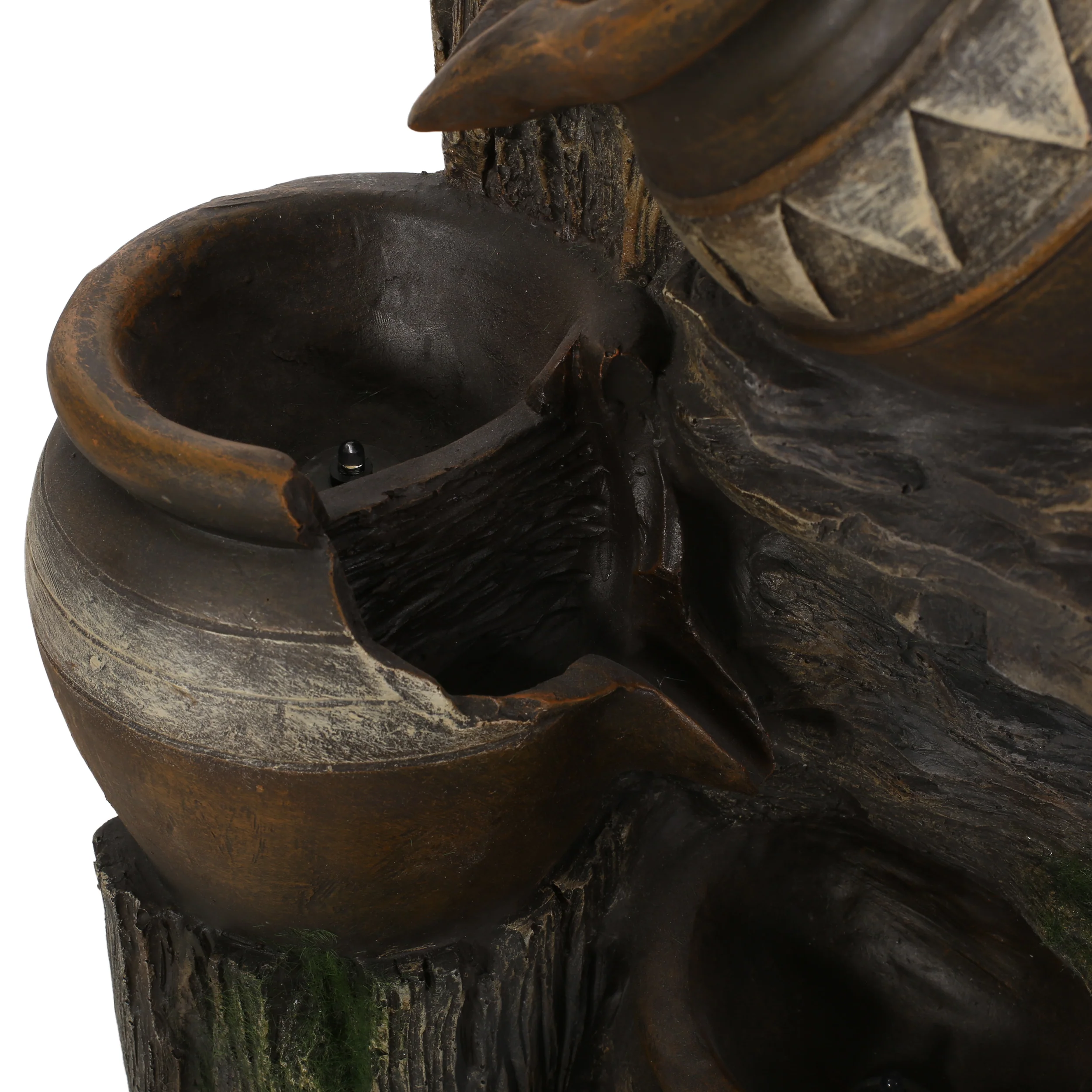 Gwinnett Outdoor 4 Tier Jar Fountain - furnishings