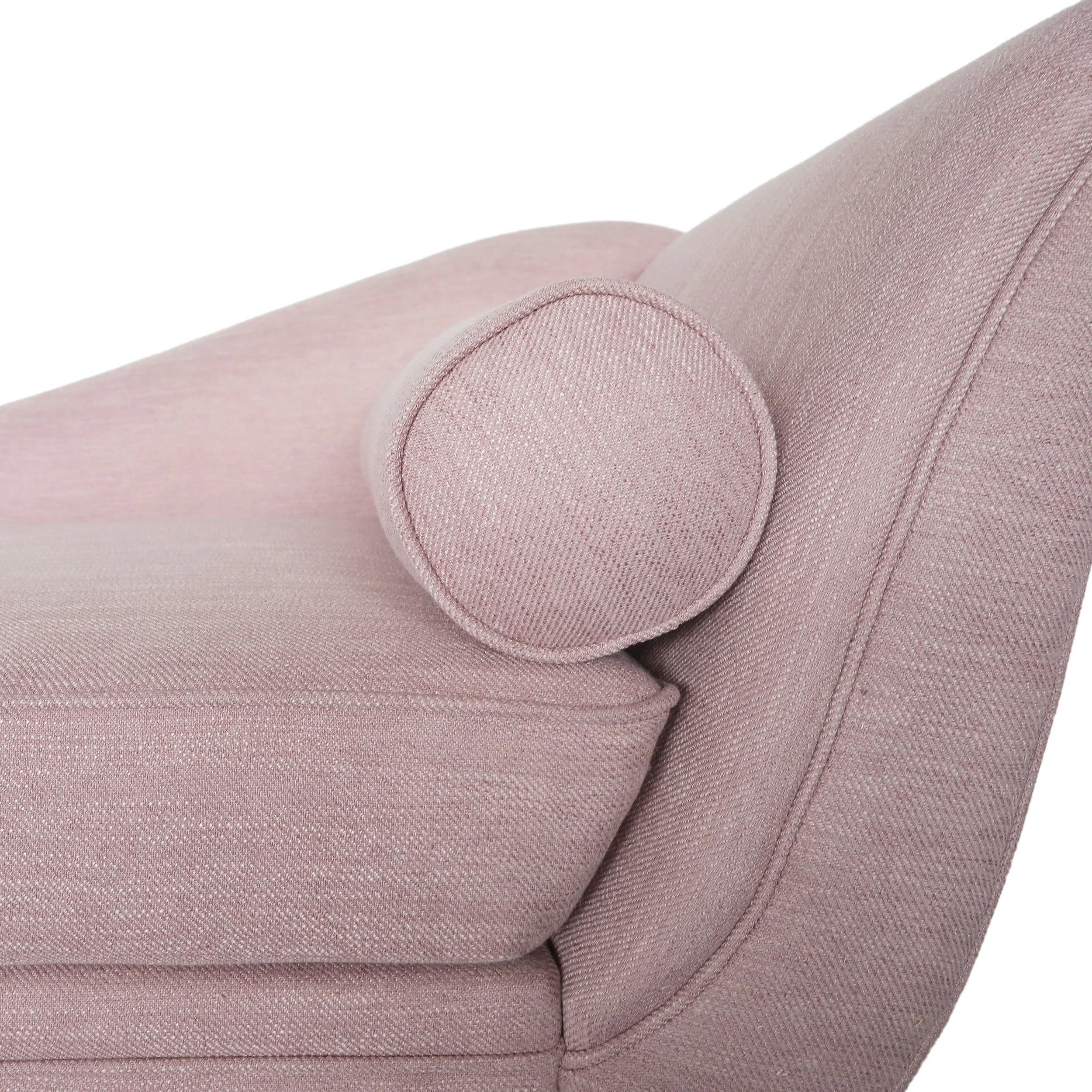 Jakyrah Contemporary Chaise Lounge with Scroll Arms - furnishings