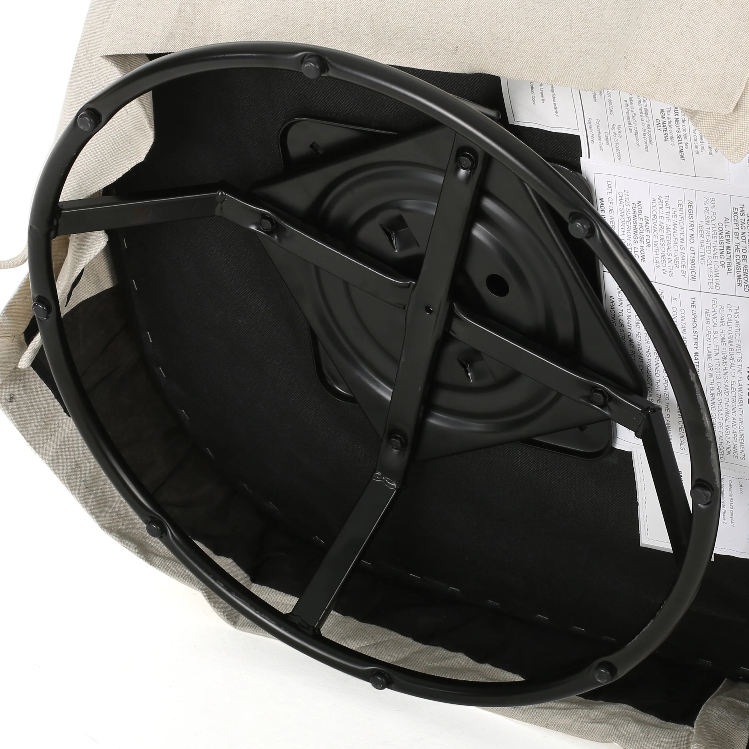 Malie Tub Design Swivel Club Chair - furnishings