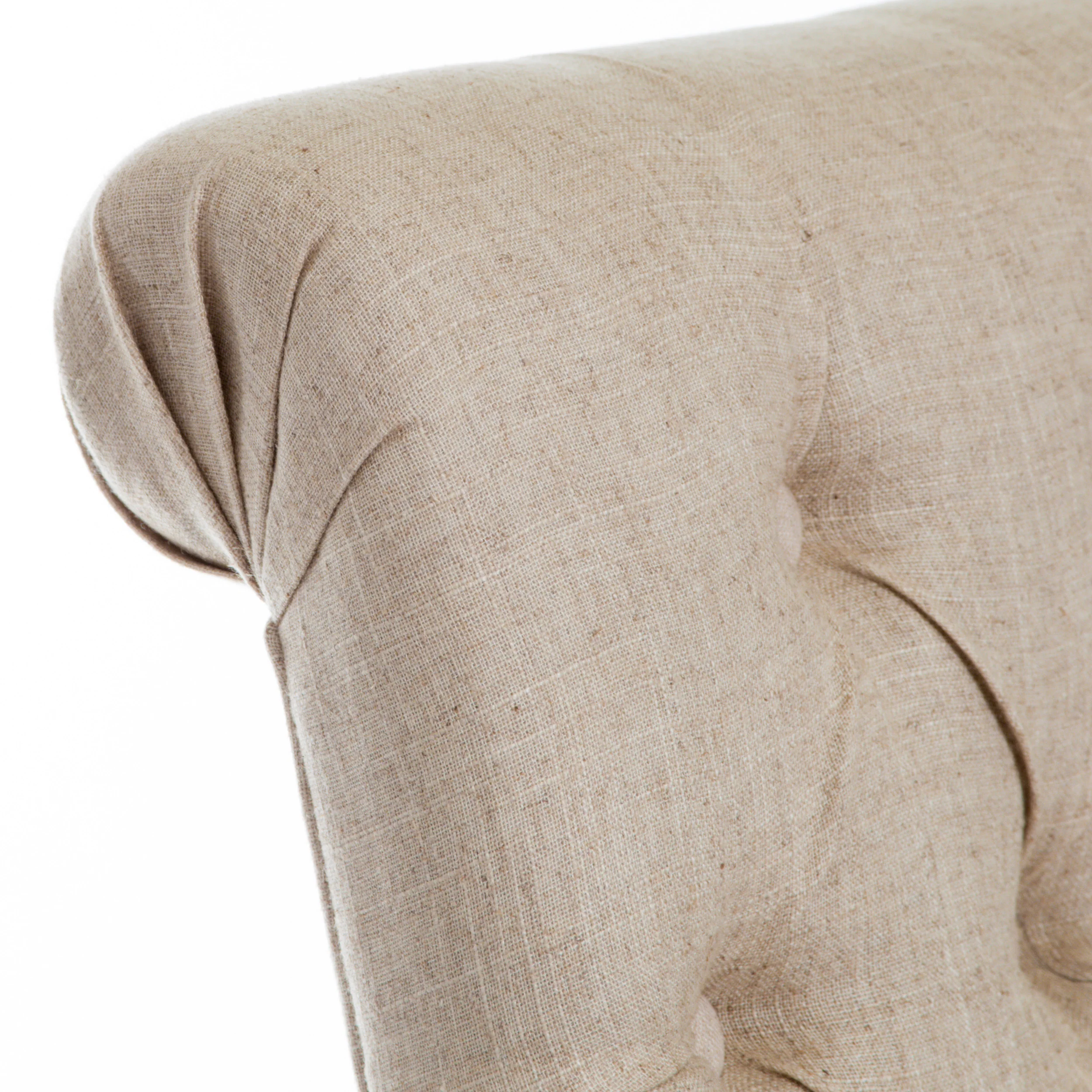 Charley Tall Dark Beige Tufted Dining Chairs (Set of 2) - furnishings