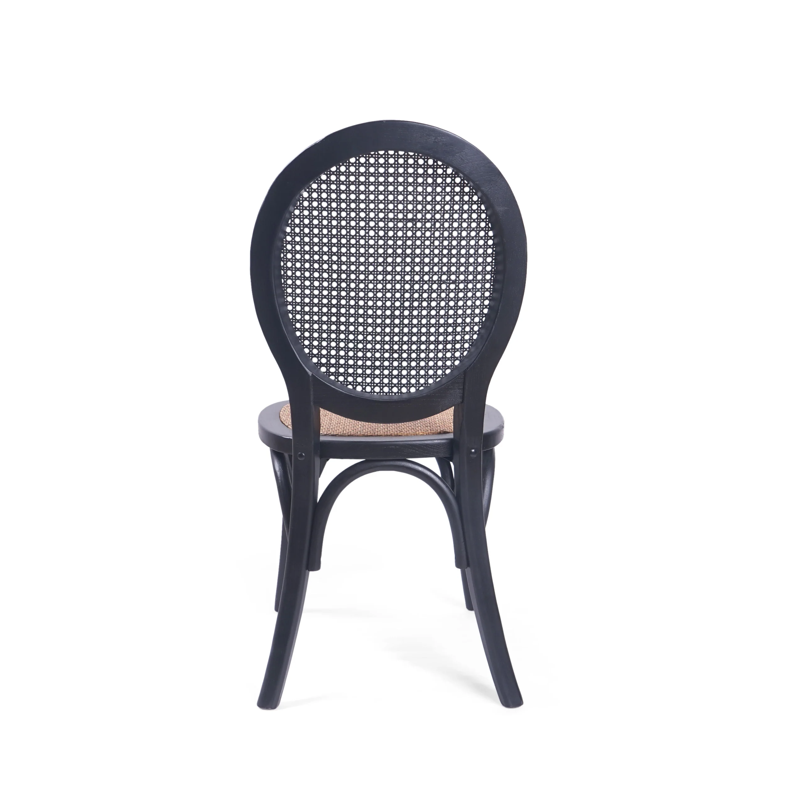 Denni Wooden Cane Back Dining Chair (Set of 2) - furnishings