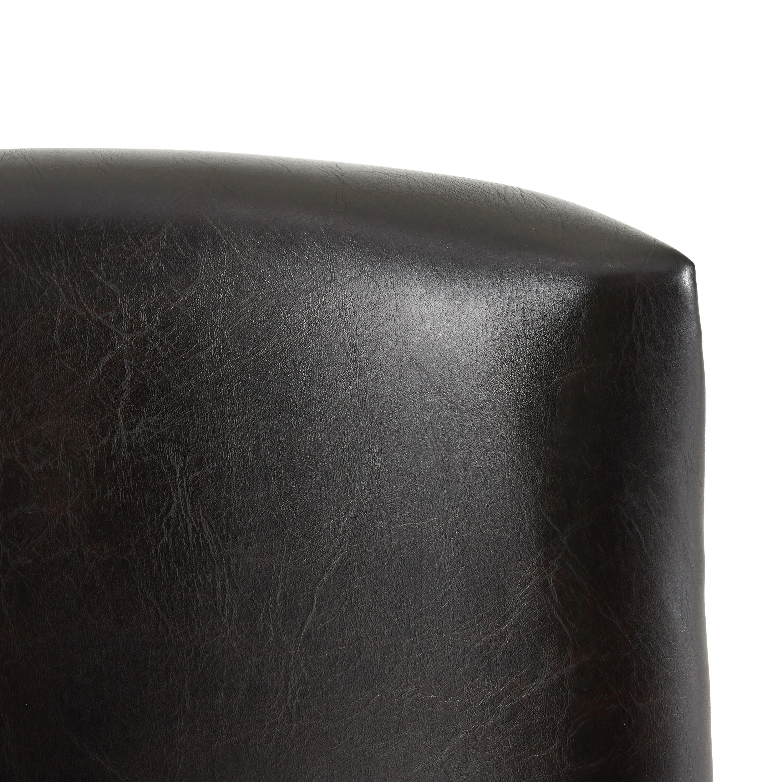 Rydel 27-Inch Brown Leather Nailhead Accent Counter Stools (Set of 2) - furnishings
