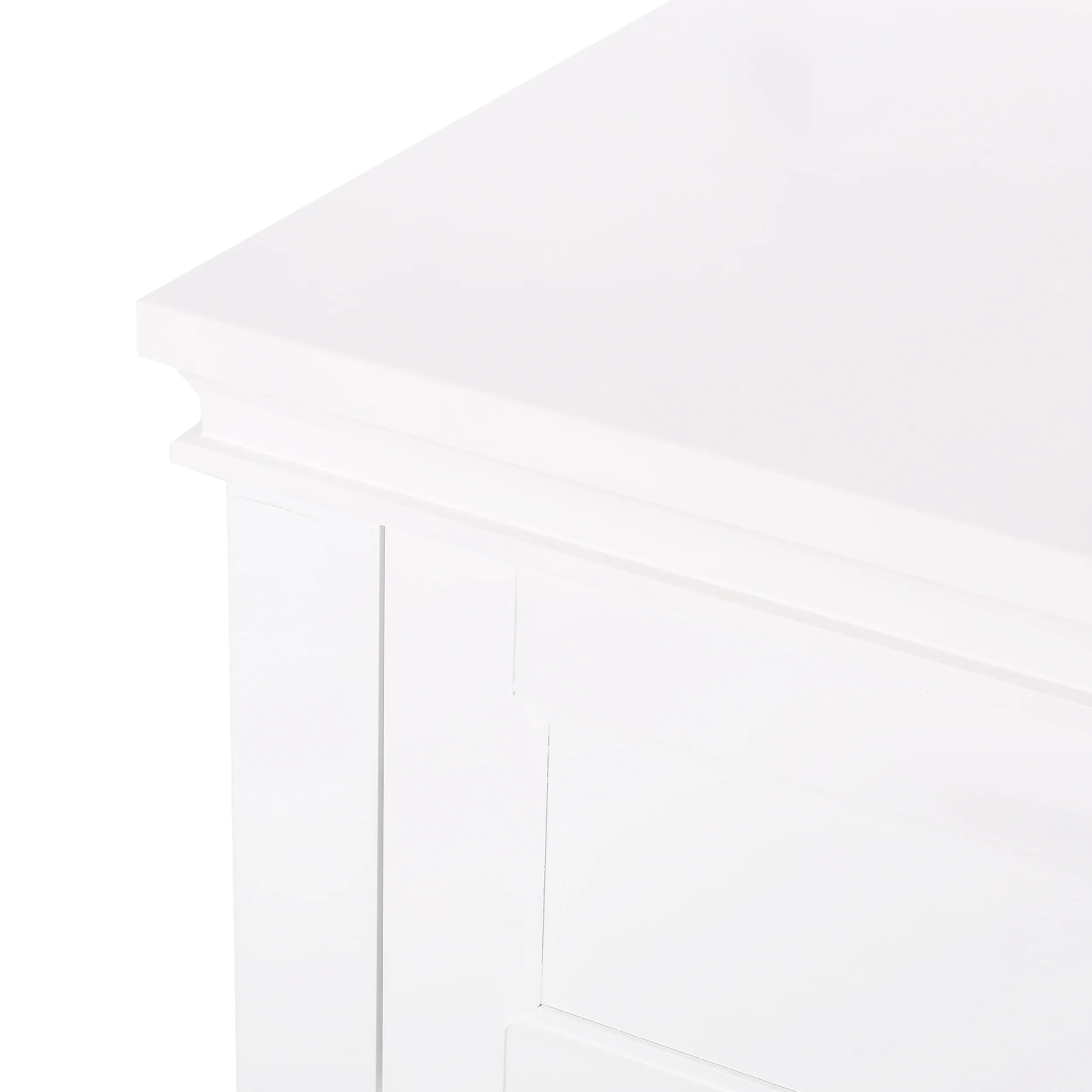 Meader Modern Bathroom 2 Door Floor Storage Cabinet with Drawer - furnishings