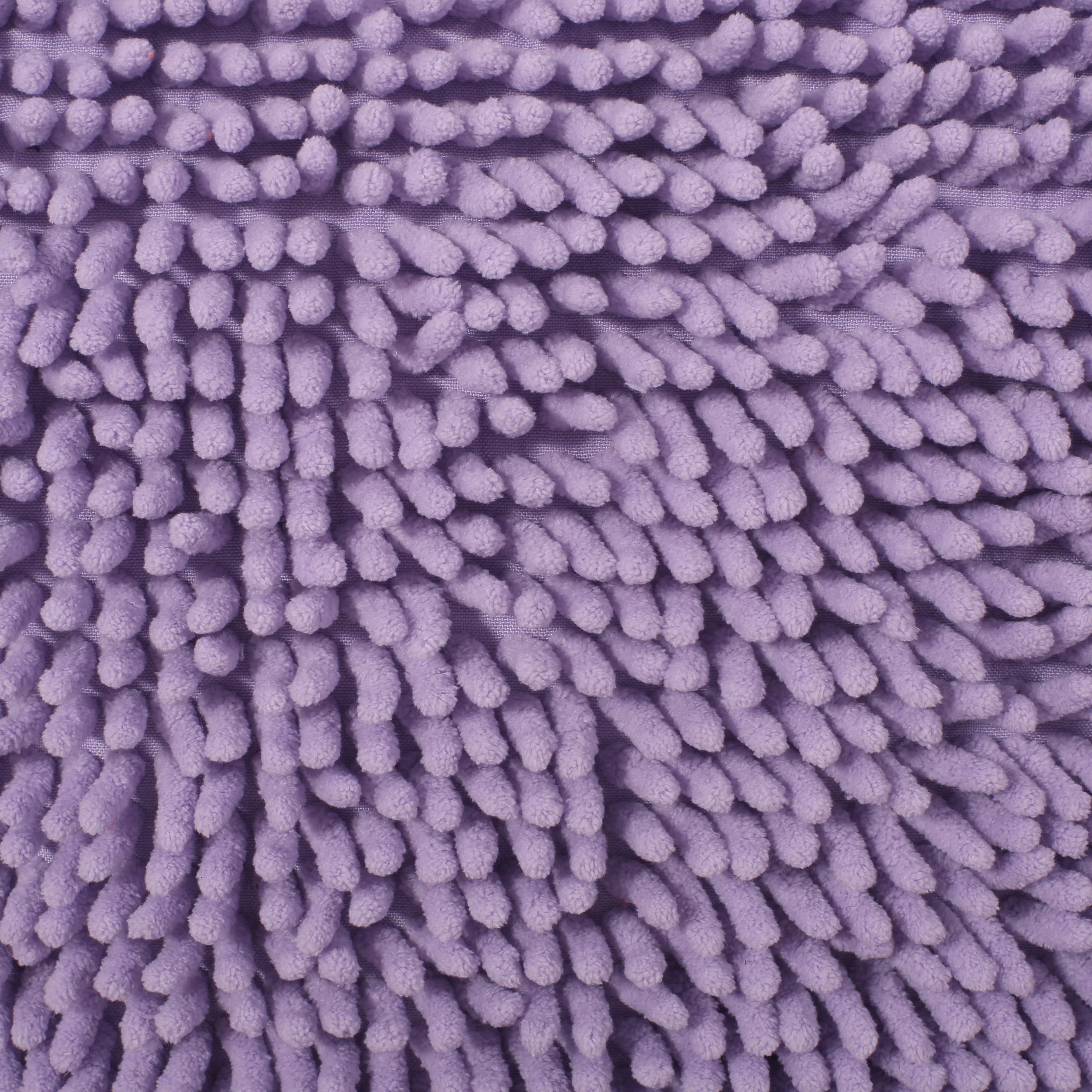 Moloney Modern Microfiber Chenille Square Pouf - furnishings