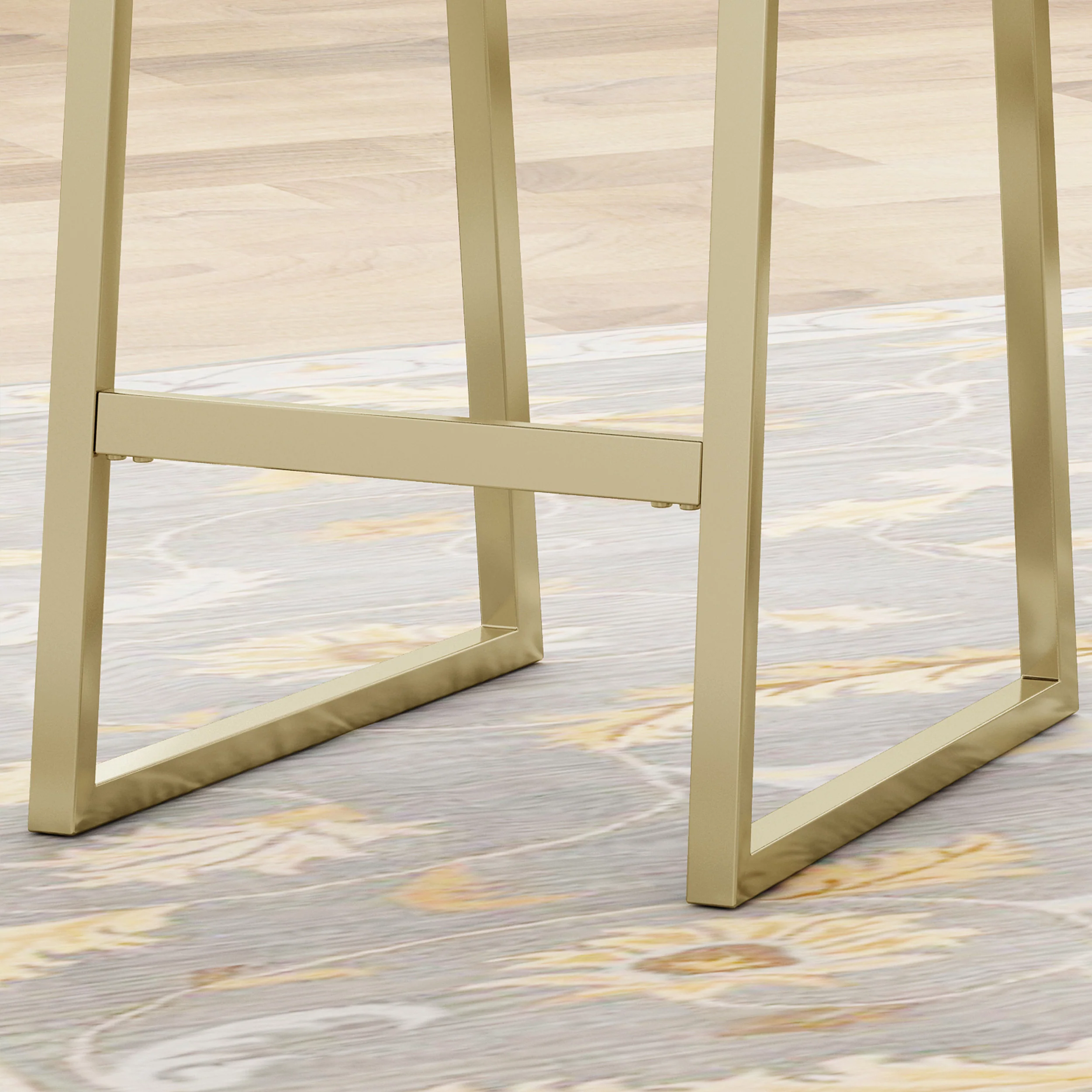 Lexi Modern Velvet Barstools (Set of 2) - furnishings