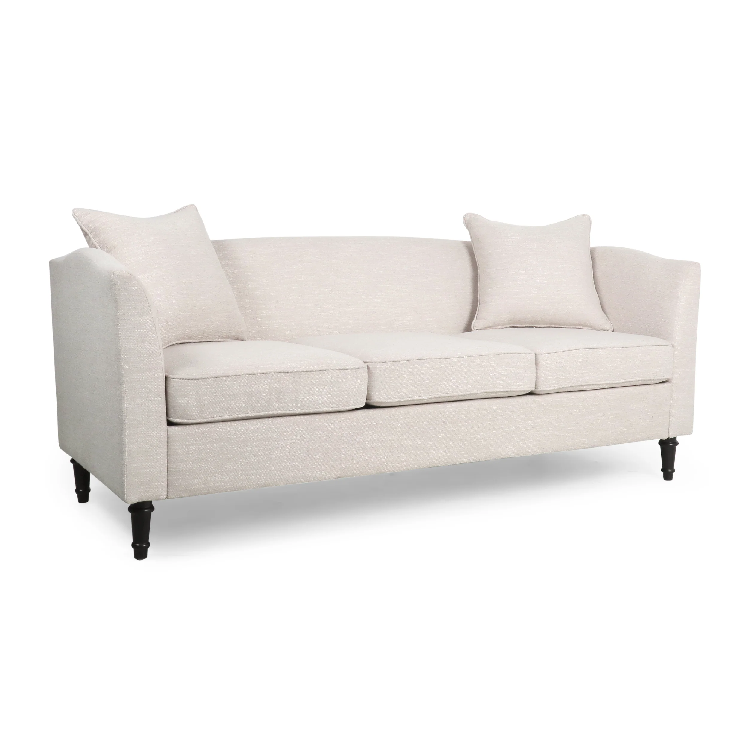 Doerun Contemporary Upholstered 3 Seater Sofa - furnishings