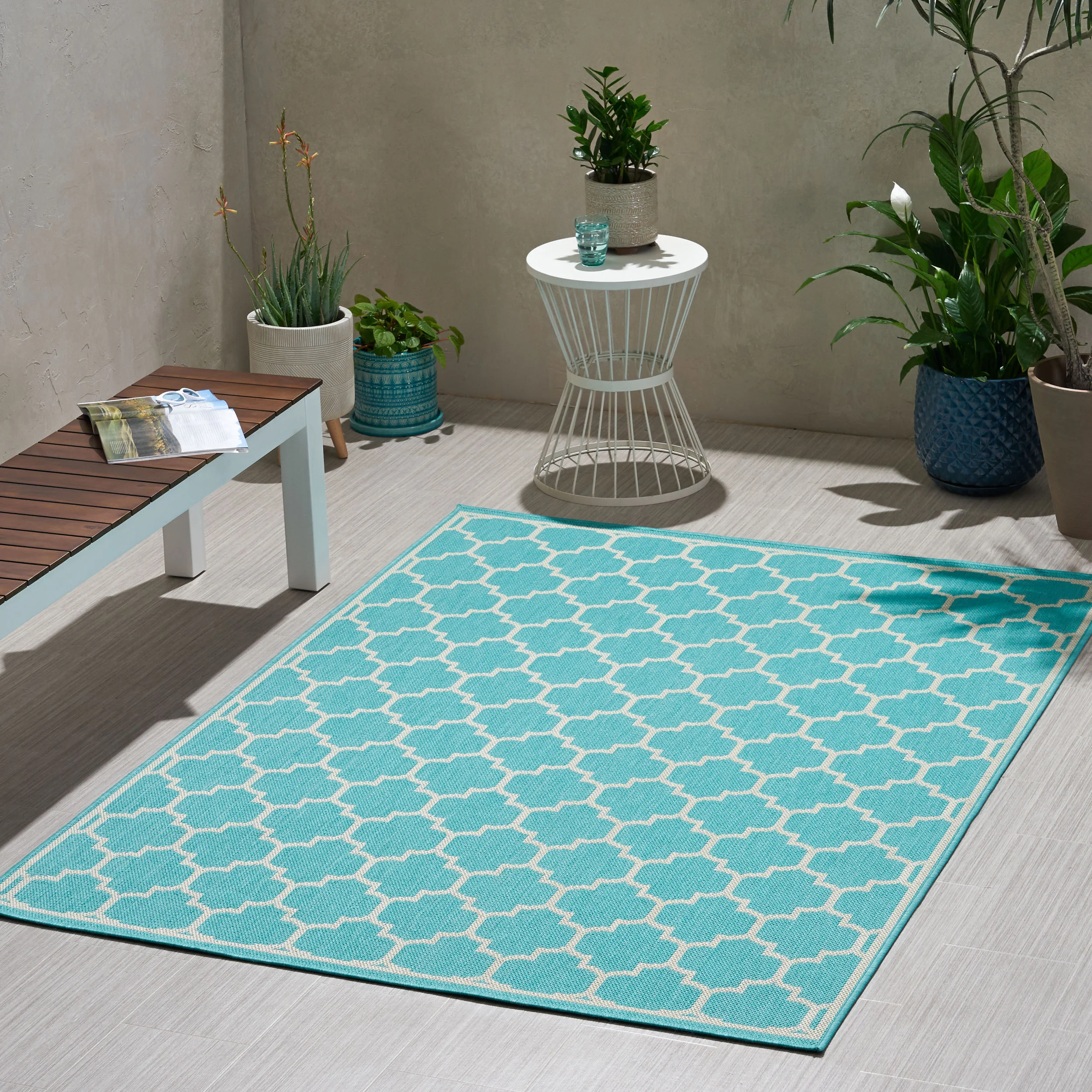 Jhori Outdoor Area Rug - furnishings