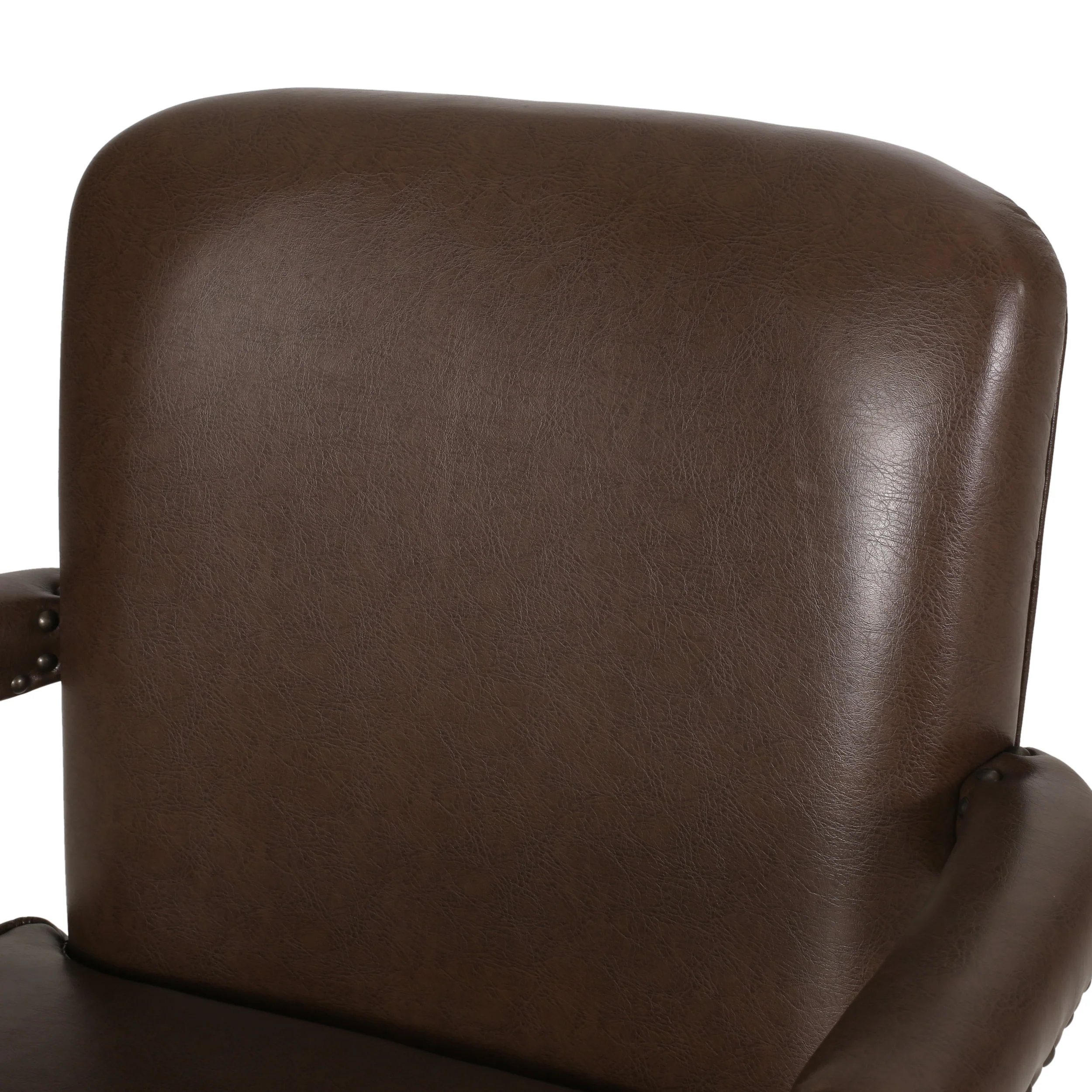 Tim French Country Upholstered Dining Arm Chair with Nailhead Trim - furnishings