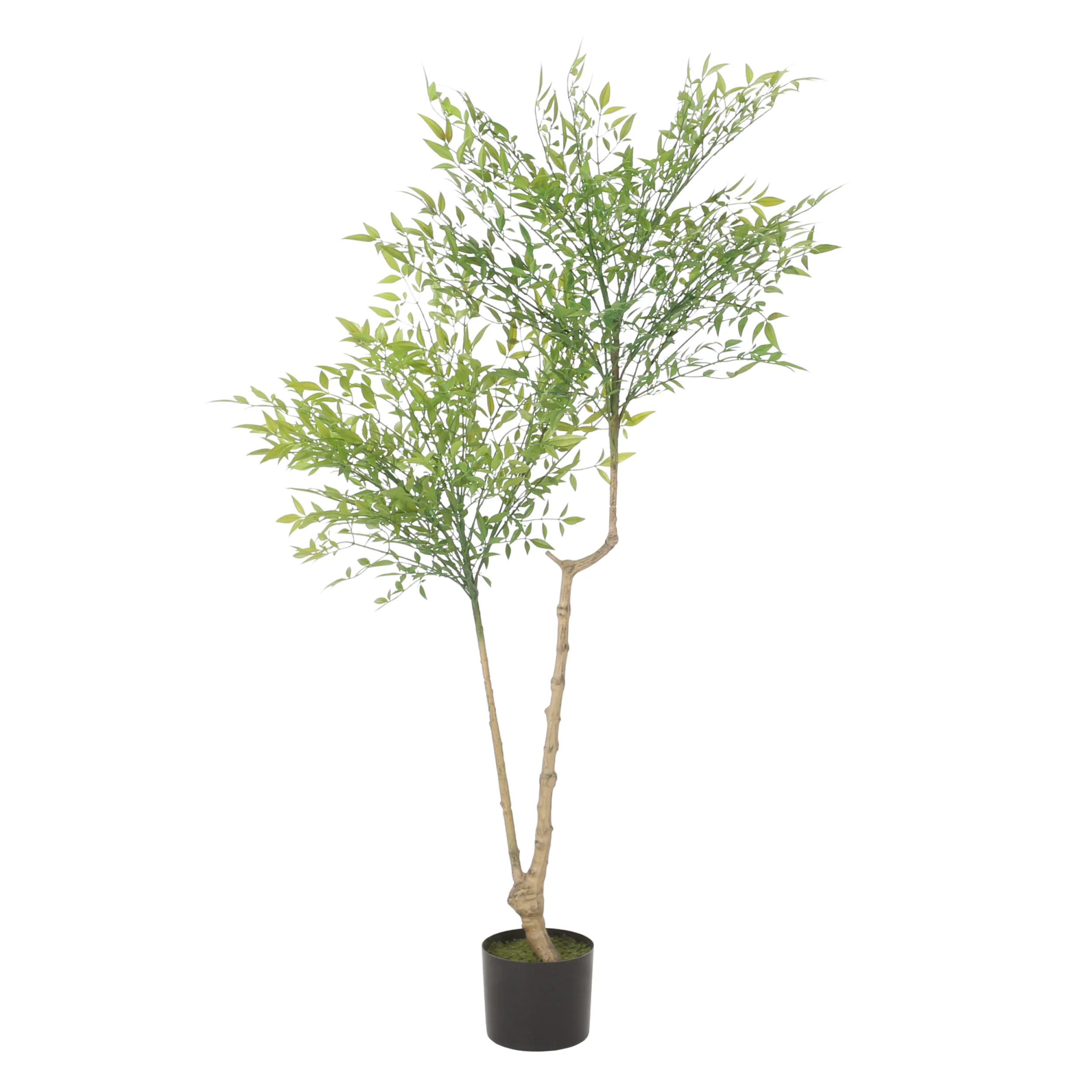 Hartshorn Artificial Heavenly Bamboo Nandina Tree - furnishings