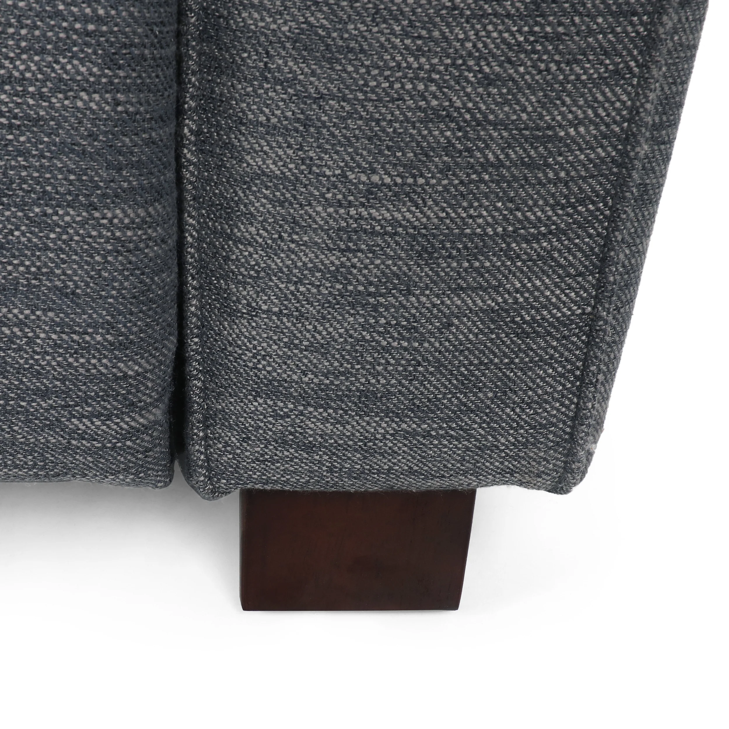 Pamsha Contemporary Fabric Upholstered Loveseat - furnishings