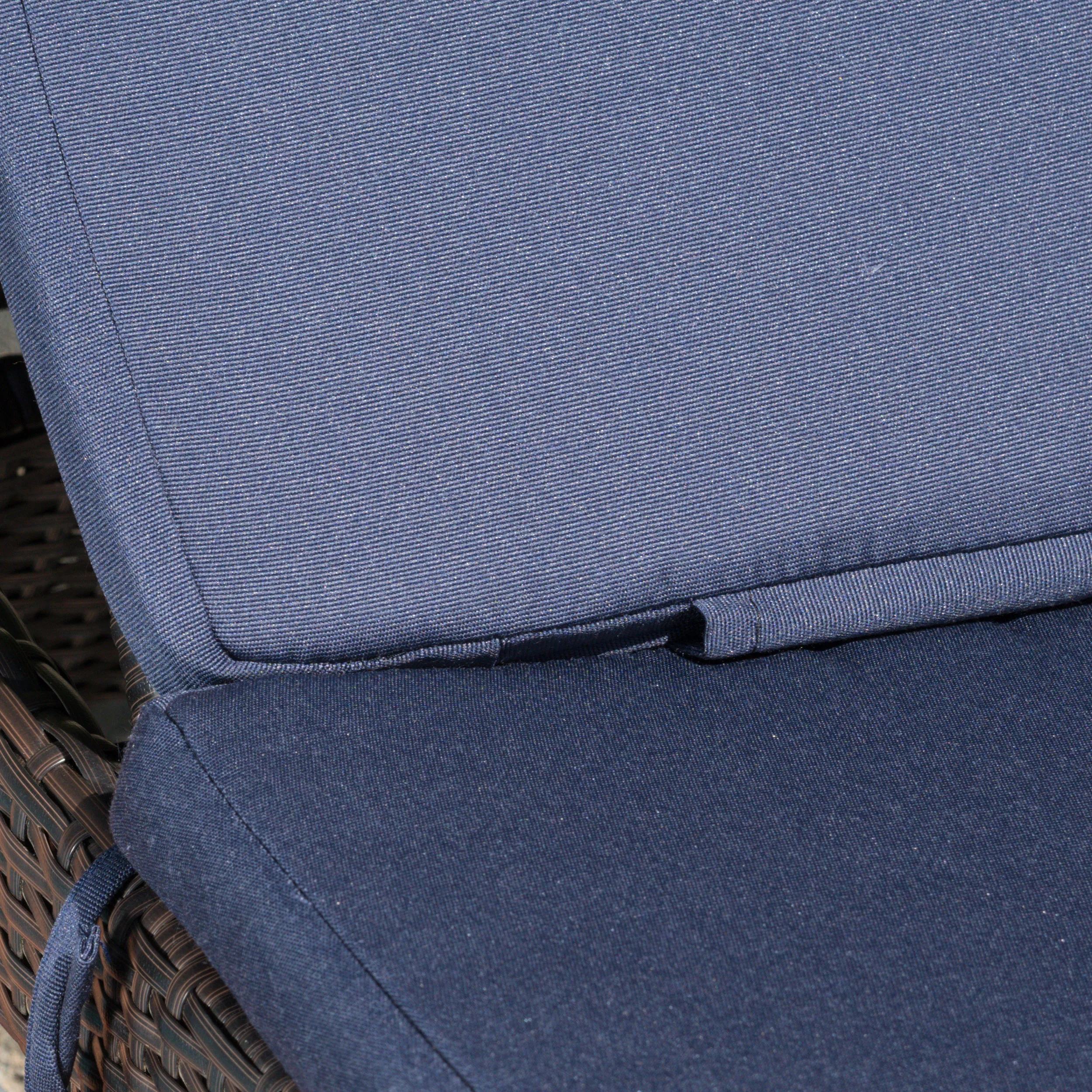 Soleil Outdoor Water Resistant Chaise Lounge Cushion - furnishings